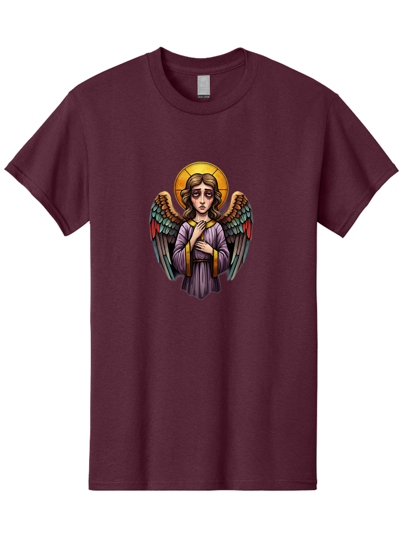 Angel Men'S Graphic Tee, 100% Cotton, Comfortable Casual Summer Wear, Machine Washable, Vintage Camera, Old Camera, Antique Camera, Black Camera, Classic Photography, Photography Equipment, Nostalgic Device, Film Camera, Camera Art Baj949