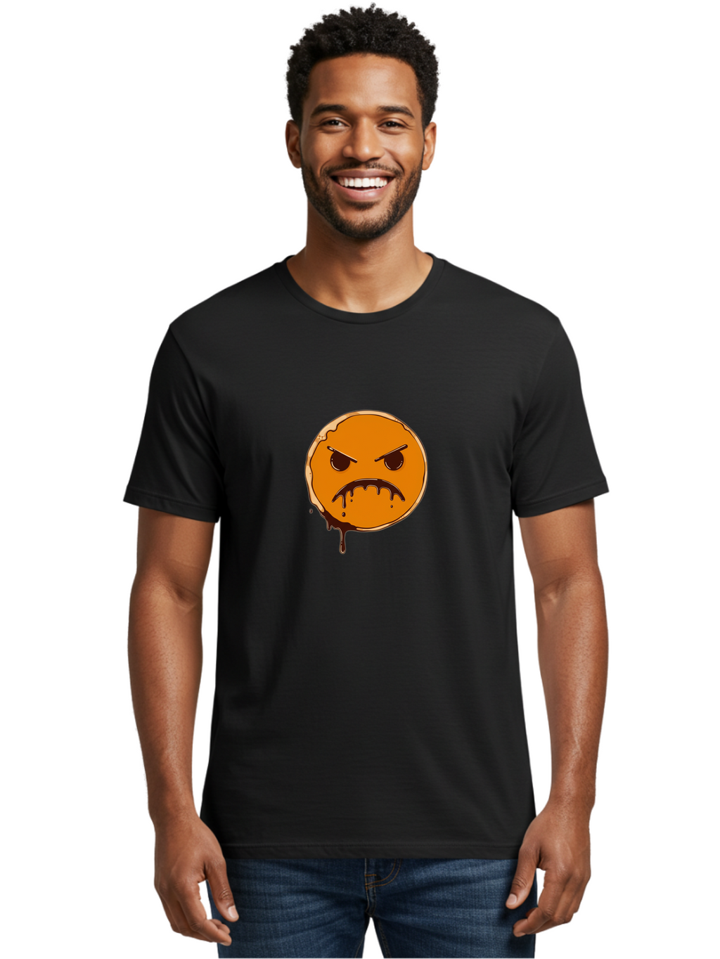 Angry-Donut Men'S Graphic Tee, 100% Cotton, Comfortable Casual Summer Wear, Machine Washable, Vintage Camera, Old Camera, Antique Camera, Black Camera, Classic Photography, Photography Equipment, Nostalgic Device, Film Camera, Camera Art Baj950