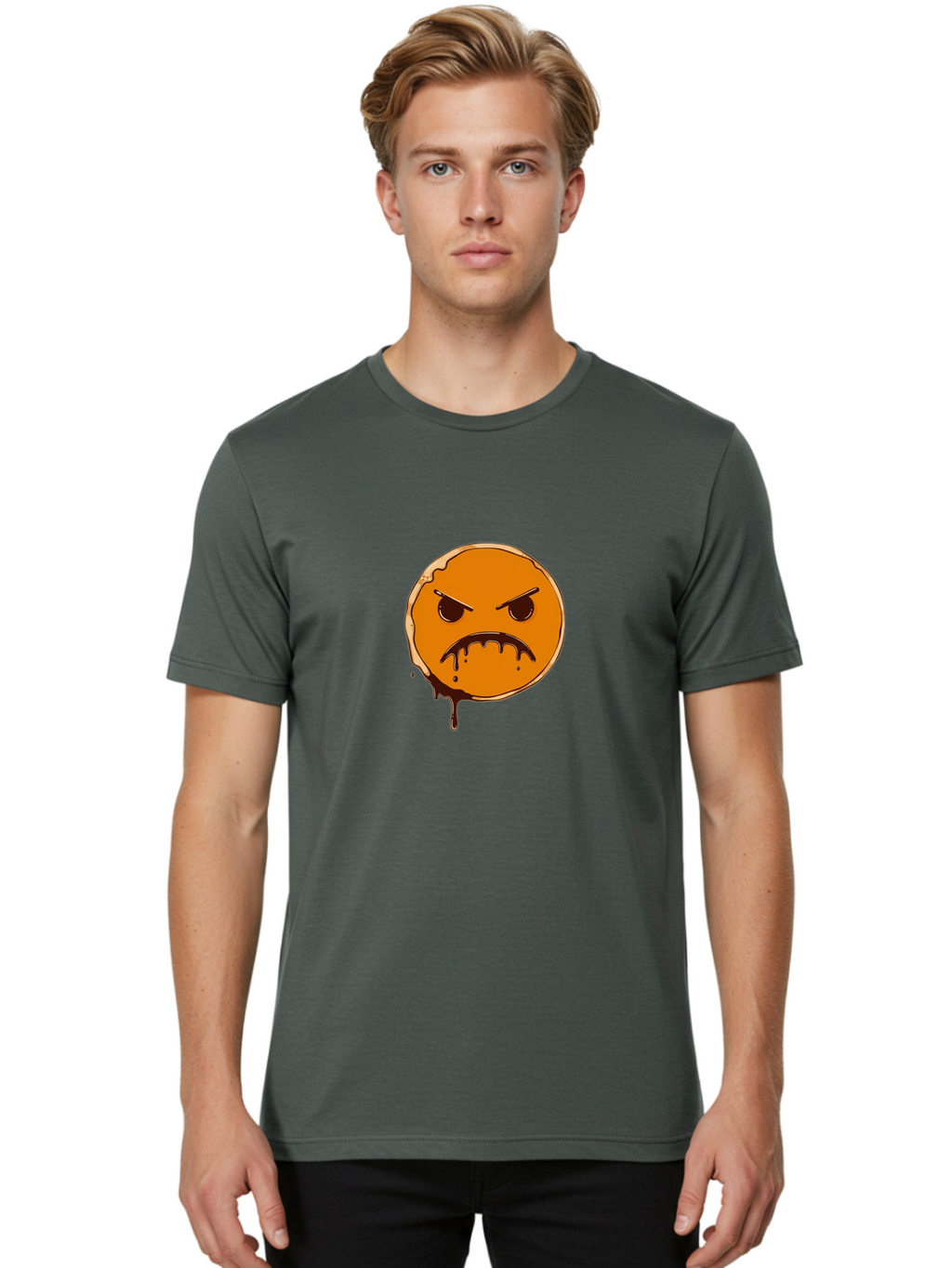 Angry-Donut Men'S Graphic Tee, 100% Cotton, Comfortable Casual Summer Wear, Machine Washable, Vintage Camera, Old Camera, Antique Camera, Black Camera, Classic Photography, Photography Equipment, Nostalgic Device, Film Camera, Camera Art Baj950