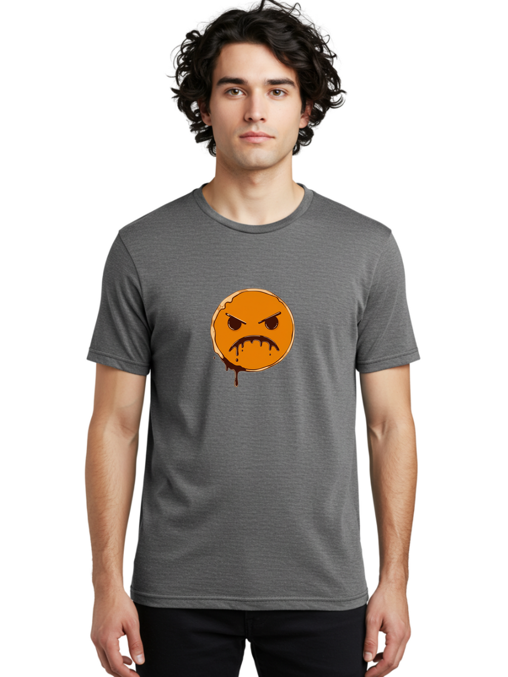 Angry-Donut Men'S Graphic Tee, 100% Cotton, Comfortable Casual Summer Wear, Machine Washable, Vintage Camera, Old Camera, Antique Camera, Black Camera, Classic Photography, Photography Equipment, Nostalgic Device, Film Camera, Camera Art Baj950