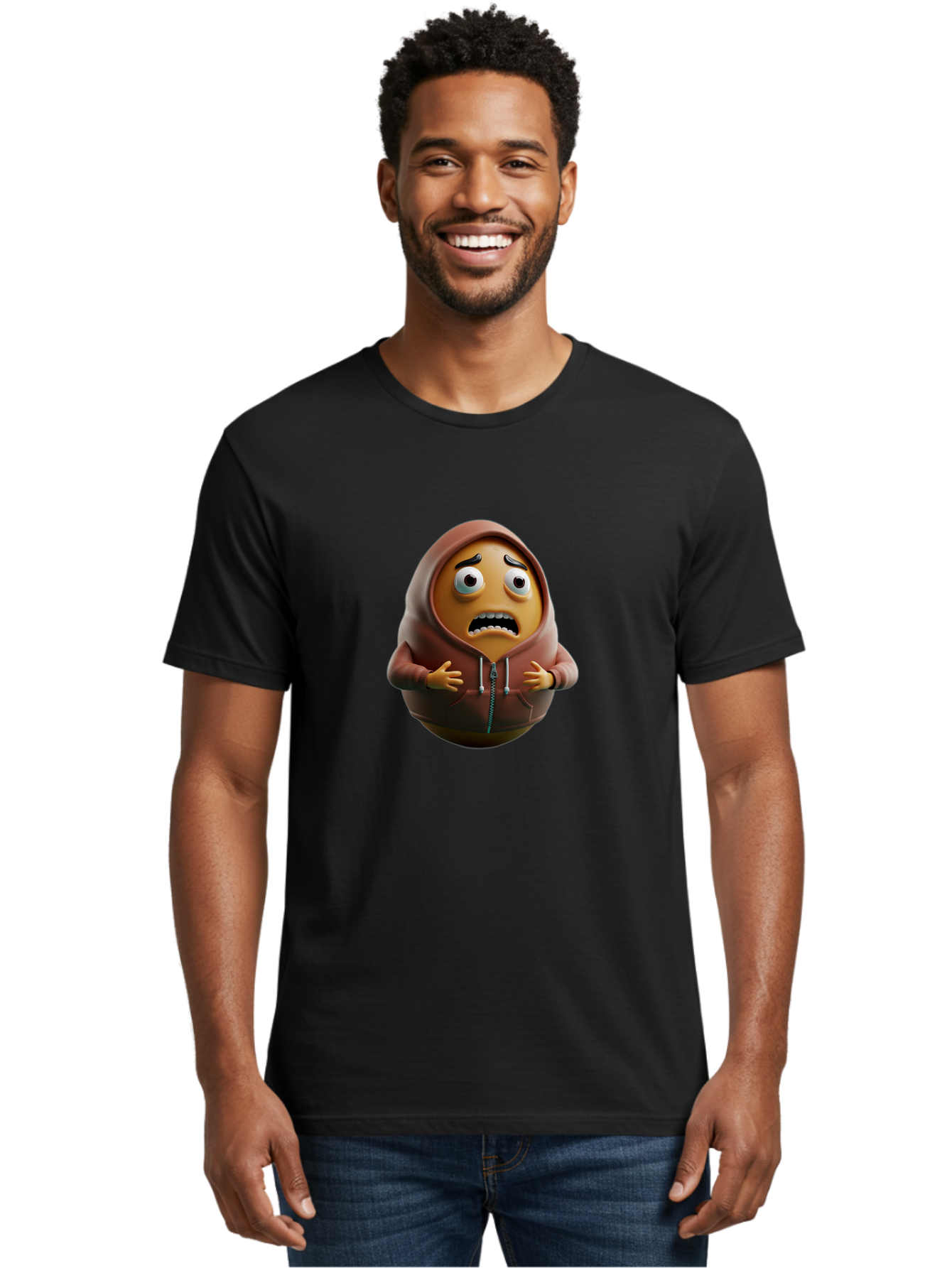 Angry-Emoji-Hoodie Men'S Graphic Tee, 100% Cotton, Comfortable Casual Summer Wear, Machine Washable, Vintage Camera, Old Camera, Antique Camera, Black Camera, Classic Photography, Photography Equipment, Nostalgic Device, Film Camera, Baj951