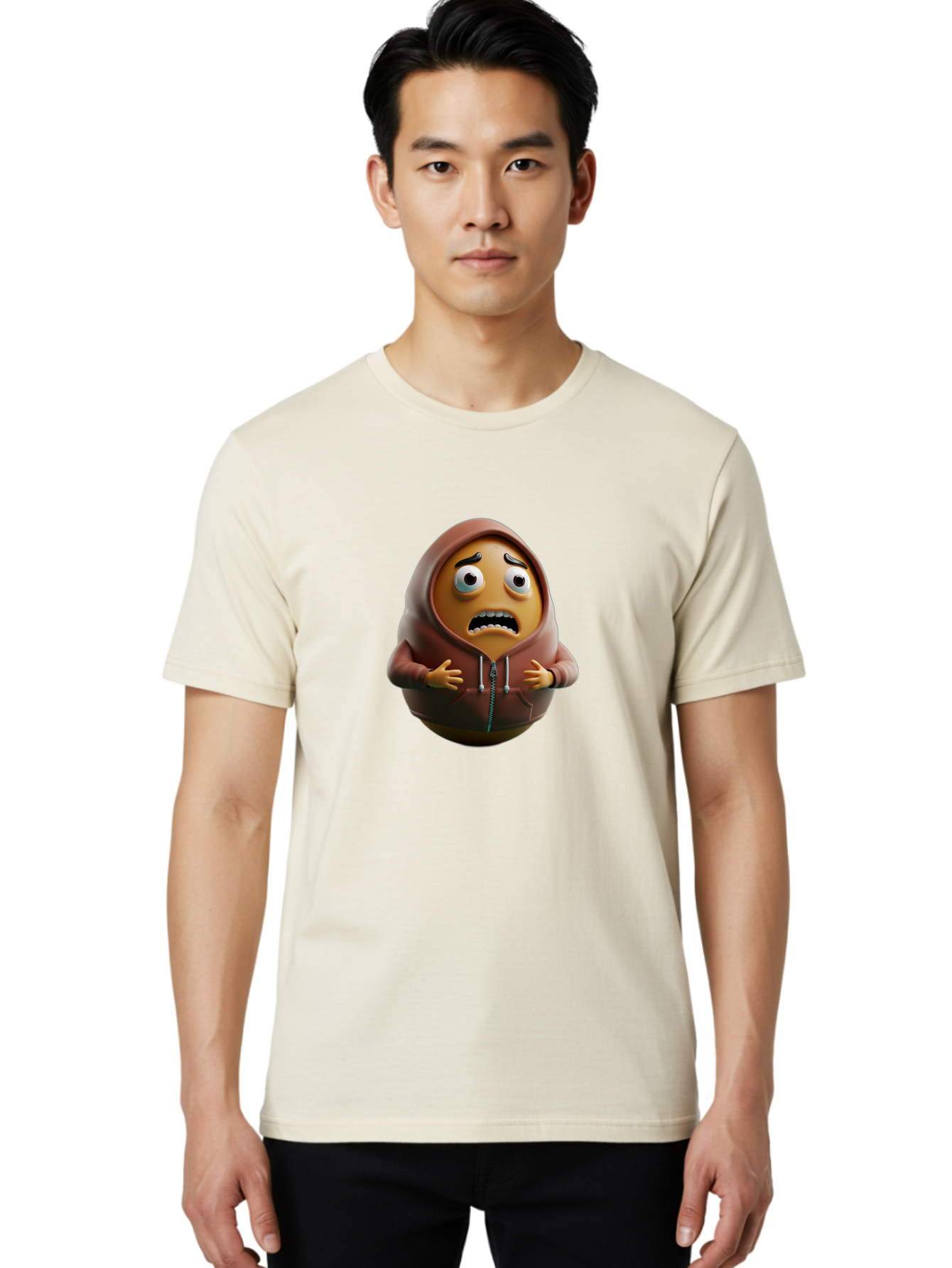 Angry-Emoji-Hoodie Men'S Graphic Tee, 100% Cotton, Comfortable Casual Summer Wear, Machine Washable, Vintage Camera, Old Camera, Antique Camera, Black Camera, Classic Photography, Photography Equipment, Nostalgic Device, Film Camera, Baj951