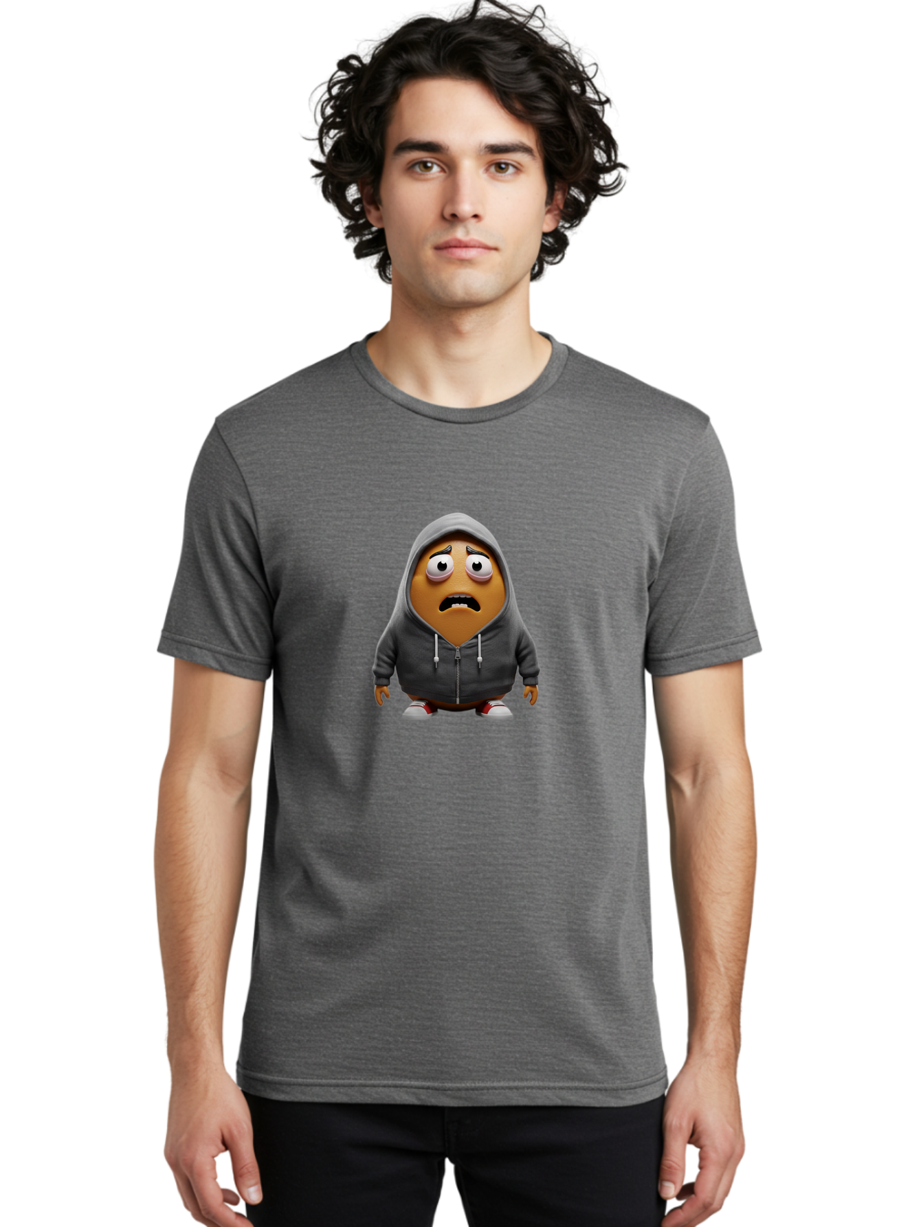 Angry-Emoji Men'S Graphic Tee, 100% Cotton, Comfortable Casual Summer Wear, Machine Washable, Vintage Camera, Old Camera, Antique Camera, Black Camera, Classic Photography, Photography Equipment, Nostalgic Device, Film Camera, Camera Art Baj952