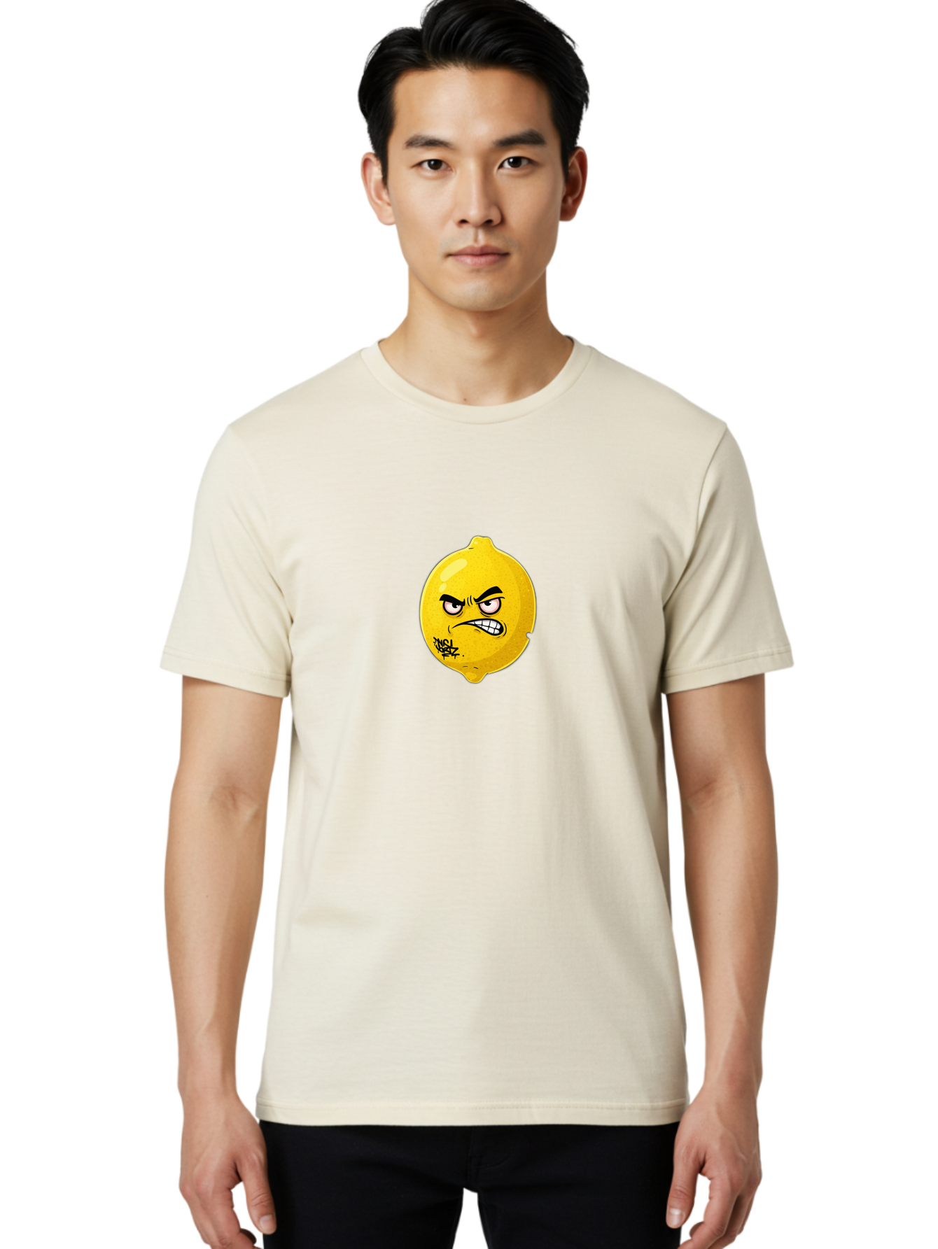 Angry-Lemon-2 Men'S Graphic Tee, 100% Cotton, Comfortable Casual Summer Wear, Machine Washable, Vintage Camera, Old Camera, Antique Camera, Black Camera, Classic Photography, Photography Equipment, Nostalgic Device, Film Camera, Camera Art Baj955