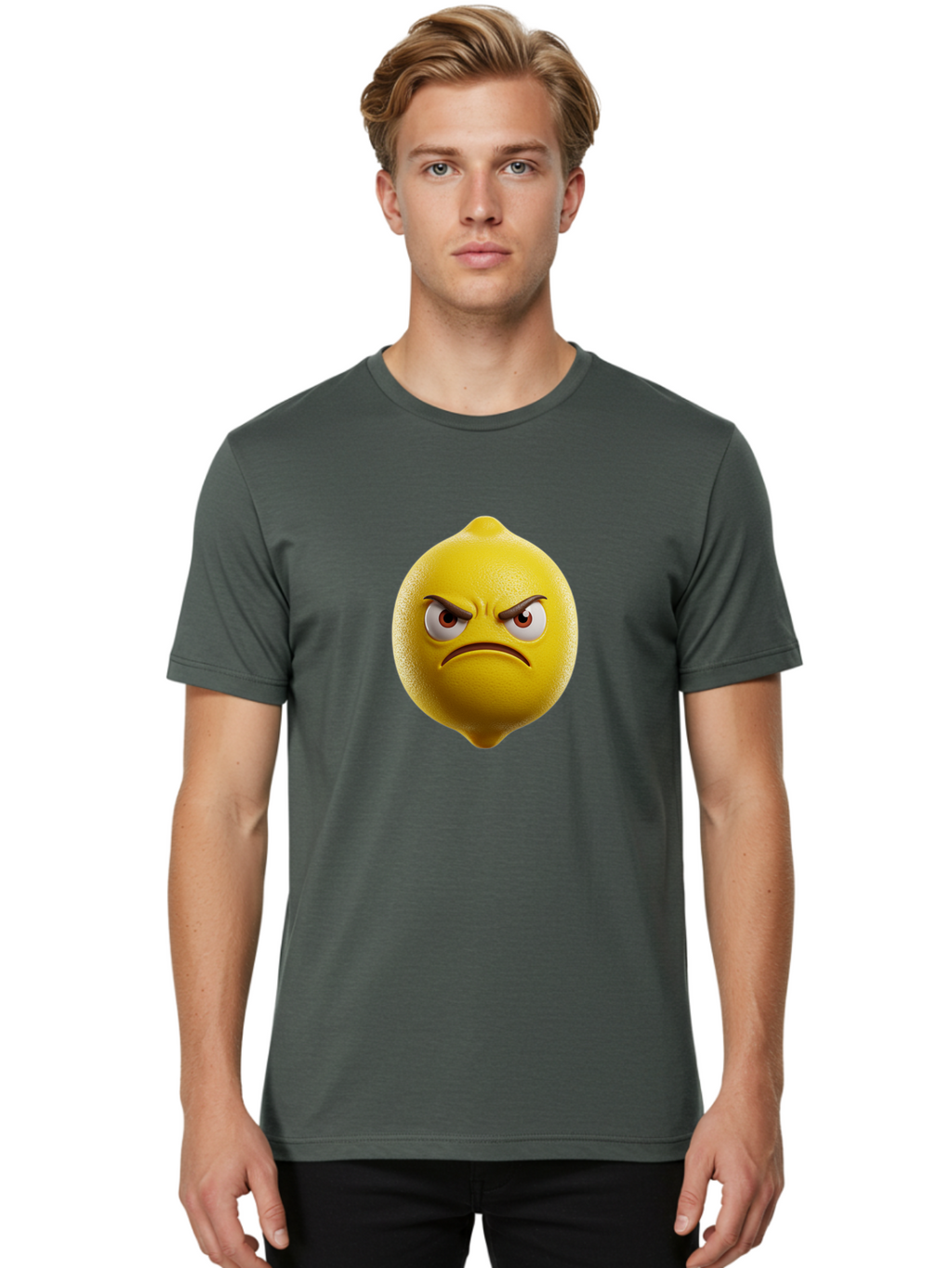 Angry-Lemon-3 Men'S Graphic Tee, 100% Cotton, Comfortable Casual Summer Wear, Machine Washable, Vintage Camera, Old Camera, Antique Camera, Black Camera, Classic Photography, Photography Equipment, Nostalgic Device, Film Camera, Camera Art Baj956