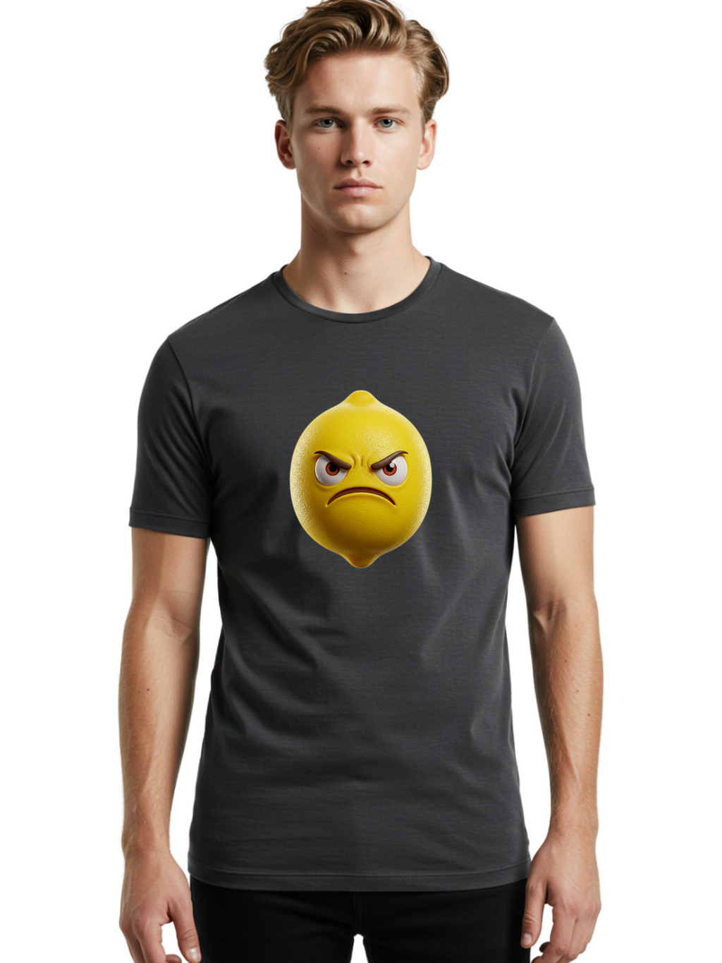 Angry-Lemon-3 Men'S Graphic Tee, 100% Cotton, Comfortable Casual Summer Wear, Machine Washable, Vintage Camera, Old Camera, Antique Camera, Black Camera, Classic Photography, Photography Equipment, Nostalgic Device, Film Camera, Camera Art Baj956