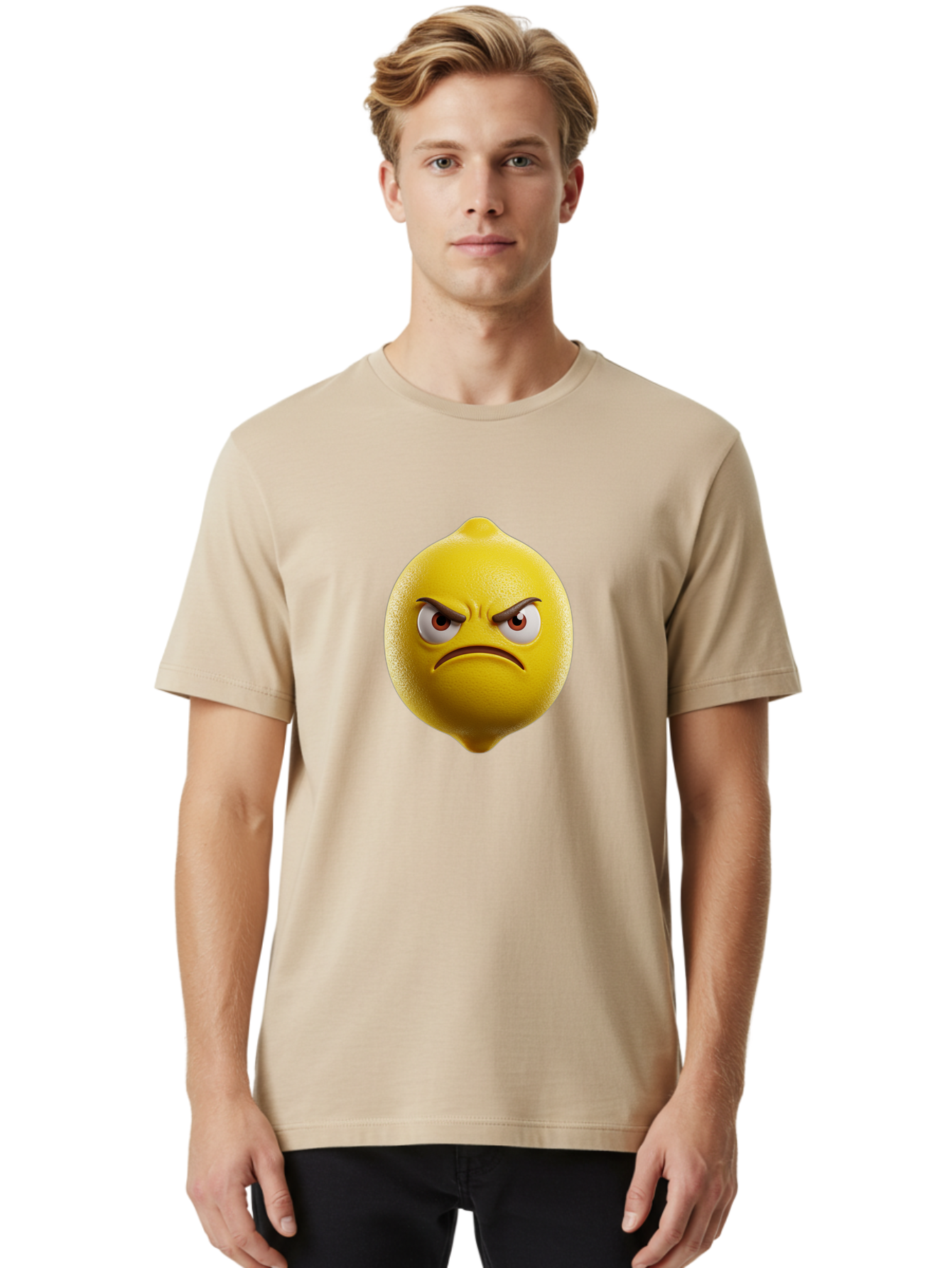 Angry-Lemon-3 Men'S Graphic Tee, 100% Cotton, Comfortable Casual Summer Wear, Machine Washable, Vintage Camera, Old Camera, Antique Camera, Black Camera, Classic Photography, Photography Equipment, Nostalgic Device, Film Camera, Camera Art Baj956