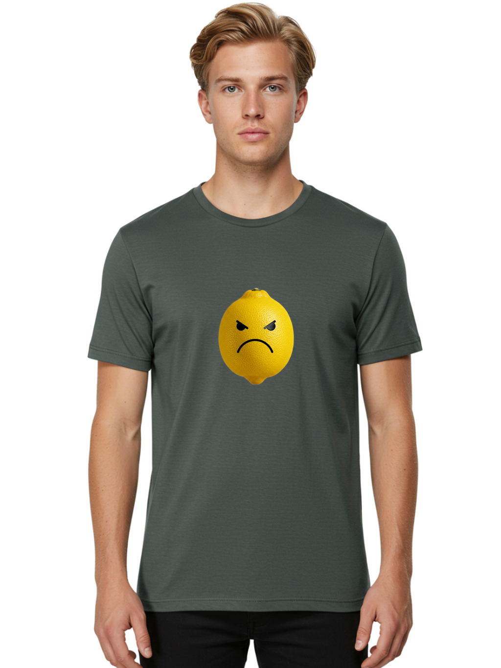 Angry-Lemon-Face Men'S Graphic Tee, 100% Cotton, Comfortable Casual Summer Wear, Machine Washable, Vintage Camera, Old Camera, Antique Camera, Black Camera, Classic Photography, Photography Equipment, Nostalgic Device, Film Camera, Camera Art Baj957
