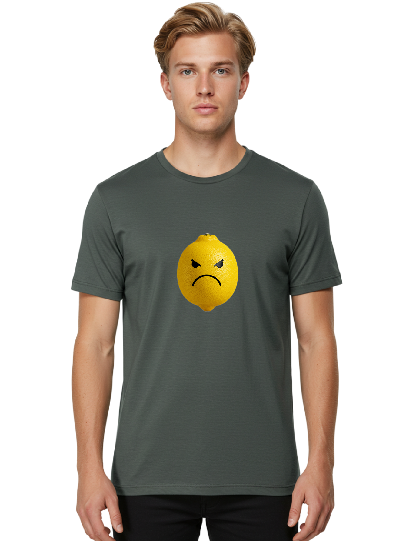 Angry-Lemon-Face Men'S Graphic Tee, 100% Cotton, Comfortable Casual Summer Wear, Machine Washable, Vintage Camera, Old Camera, Antique Camera, Black Camera, Classic Photography, Photography Equipment, Nostalgic Device, Film Camera, Camera Art Baj957