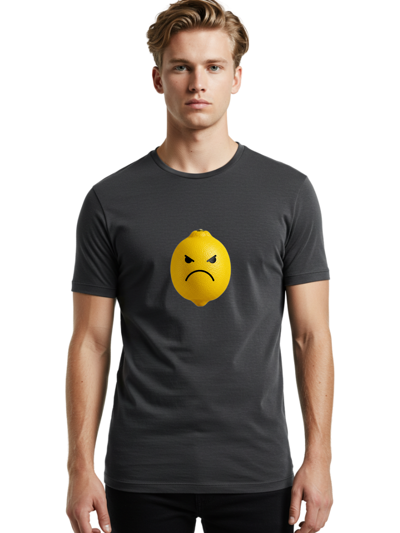 Angry-Lemon-Face Men'S Graphic Tee, 100% Cotton, Comfortable Casual Summer Wear, Machine Washable, Vintage Camera, Old Camera, Antique Camera, Black Camera, Classic Photography, Photography Equipment, Nostalgic Device, Film Camera, Camera Art Baj957