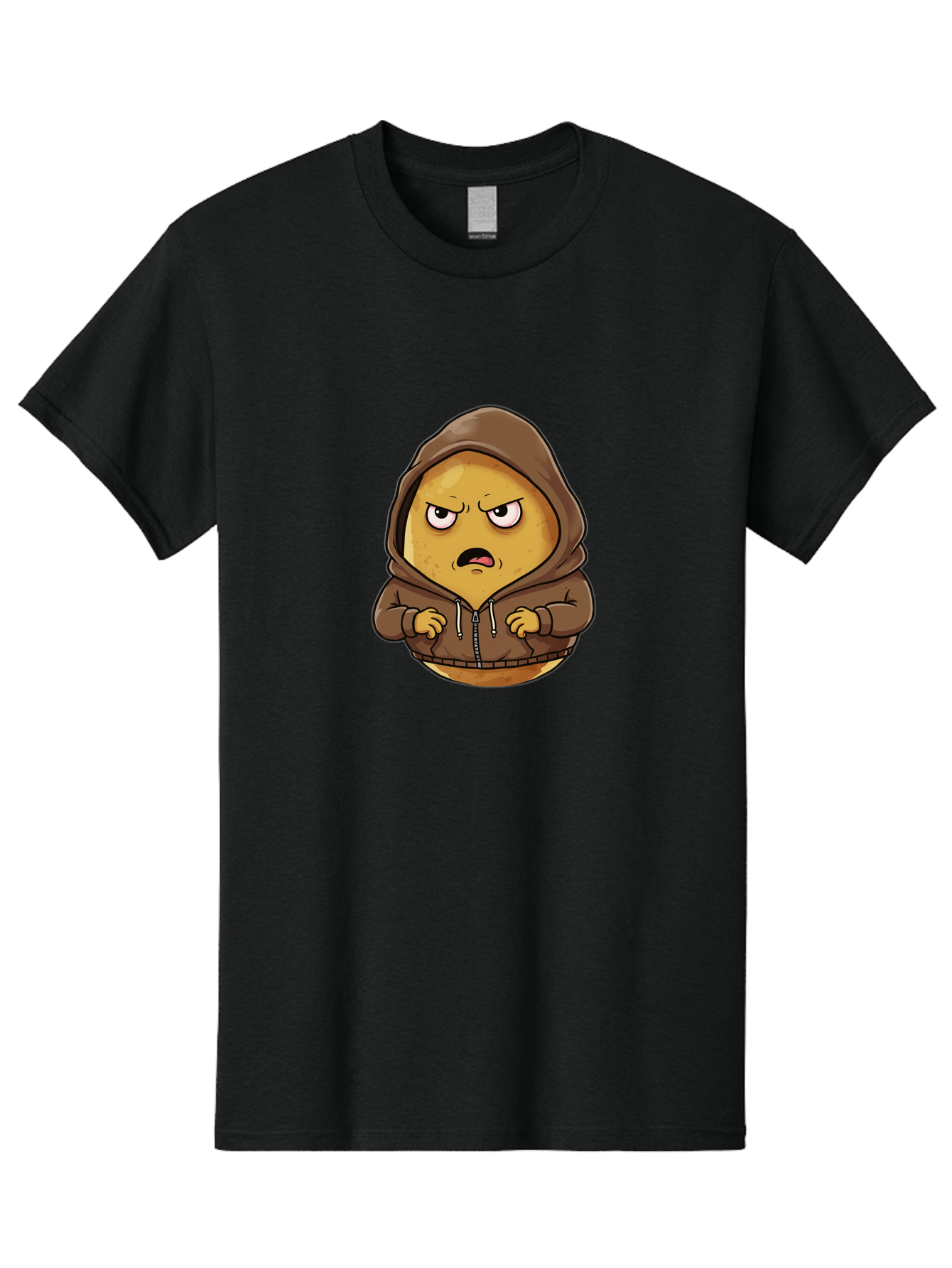 Angry-Potato-1 Men'S Graphic Tee, 100% Cotton, Comfortable Casual Summer Wear, Machine Washable, Vintage Camera, Old Camera, Antique Camera, Black Camera, Classic Photography, Photography Equipment, Nostalgic Device, Film Camera, Camera Art Baj959