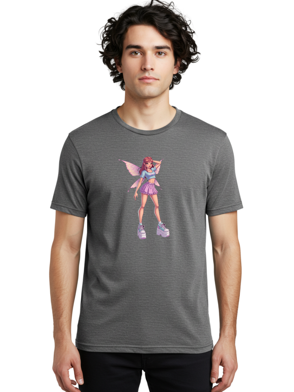 Anime-Fairy Men'S Graphic Tee, 100% Cotton, Comfortable Casual Summer Wear, Machine Washable, Vintage Camera, Old Camera, Antique Camera, Black Camera, Classic Photography, Photography Equipment, Nostalgic Device, Film Camera, Camera Art Baj961