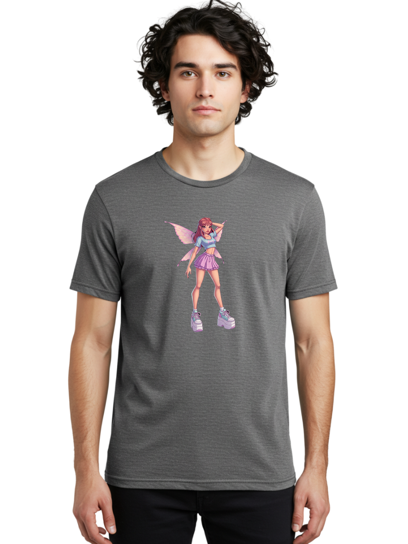 Anime-Fairy Men'S Graphic Tee, 100% Cotton, Comfortable Casual Summer Wear, Machine Washable, Vintage Camera, Old Camera, Antique Camera, Black Camera, Classic Photography, Photography Equipment, Nostalgic Device, Film Camera, Camera Art Baj961