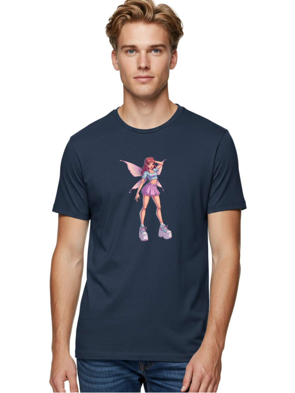 Anime-Fairy Men'S Graphic Tee, 100% Cotton, Comfortable Casual Summer Wear, Machine Washable, Vintage Camera, Old Camera, Antique Camera, Black Camera, Classic Photography, Photography Equipment, Nostalgic Device, Film Camera, Camera Art Baj961