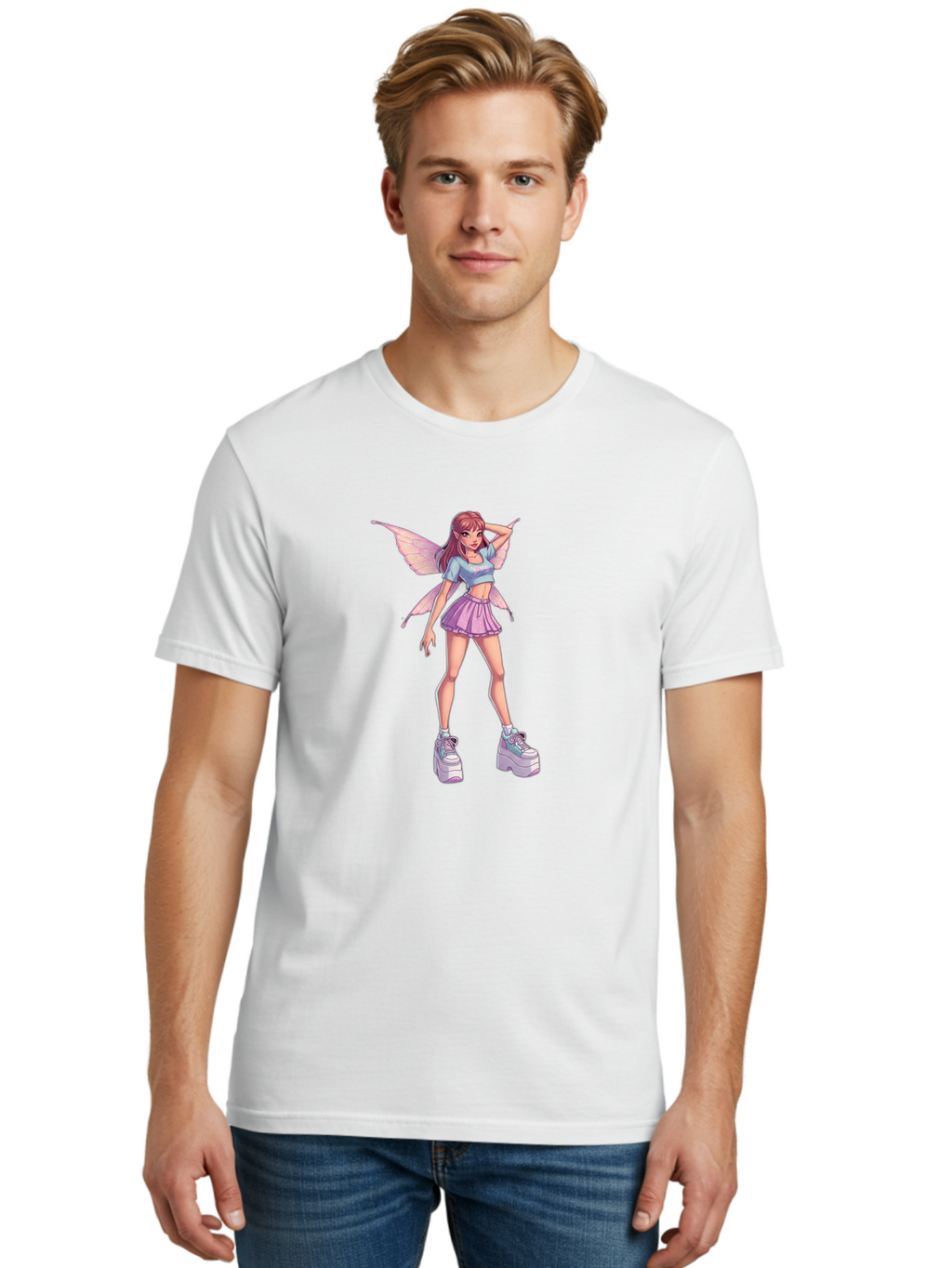 Anime-Fairy Men'S Graphic Tee, 100% Cotton, Comfortable Casual Summer Wear, Machine Washable, Vintage Camera, Old Camera, Antique Camera, Black Camera, Classic Photography, Photography Equipment, Nostalgic Device, Film Camera, Camera Art Baj961