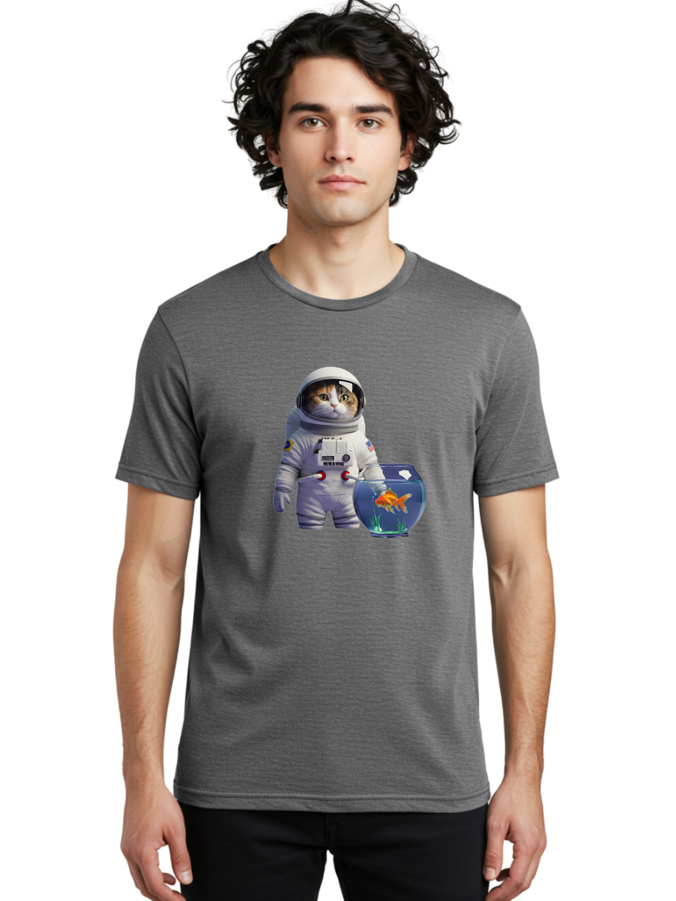 Astronaut-Cat-1 Men'S Graphic Tee, 100% Cotton, Comfortable Casual Summer Wear, Machine Washable, Vintage Camera, Old Camera, Antique Camera, Black Camera, Classic Photography, Photography Equipment, Nostalgic Device, Film Camera, Camera Art Baj962