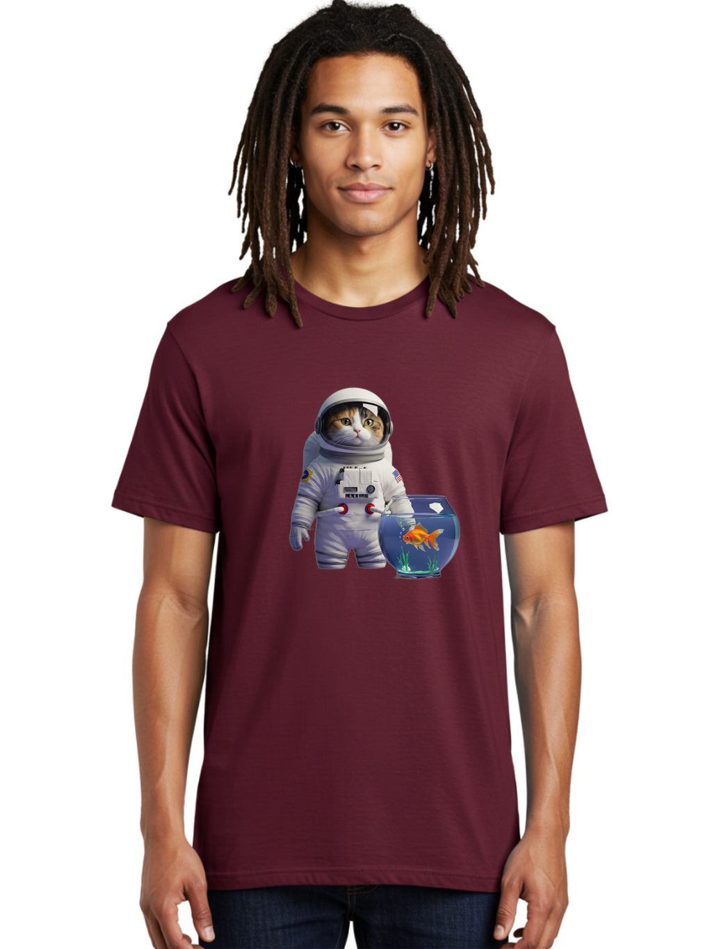 Astronaut-Cat-1 Men'S Graphic Tee, 100% Cotton, Comfortable Casual Summer Wear, Machine Washable, Vintage Camera, Old Camera, Antique Camera, Black Camera, Classic Photography, Photography Equipment, Nostalgic Device, Film Camera, Camera Art Baj962