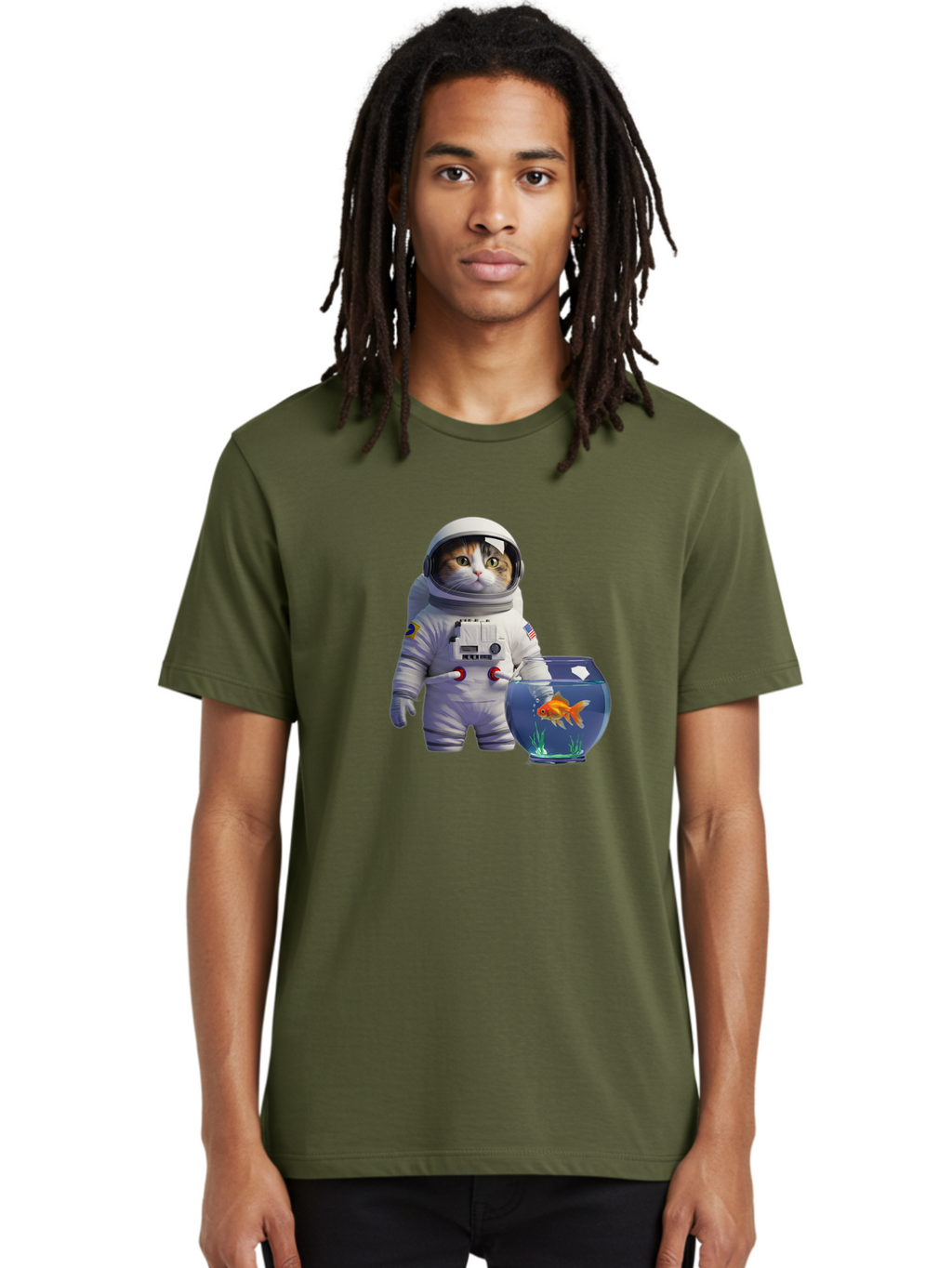 Astronaut-Cat-1 Men'S Graphic Tee, 100% Cotton, Comfortable Casual Summer Wear, Machine Washable, Vintage Camera, Old Camera, Antique Camera, Black Camera, Classic Photography, Photography Equipment, Nostalgic Device, Film Camera, Camera Art Baj962