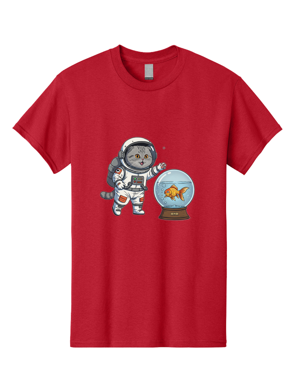 Astronaut-Cat-2 Men'S Graphic Tee, 100% Cotton, Comfortable Casual Summer Wear, Machine Washable, Vintage Camera, Old Camera, Antique Camera, Black Camera, Classic Photography, Photography Equipment, Nostalgic Device, Film Camera, Camera Art Baj963