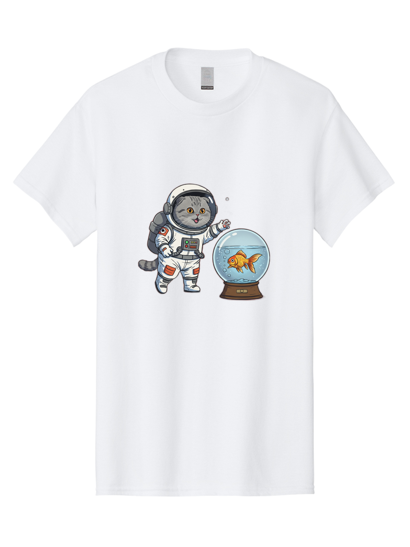 Astronaut-Cat-2 Men'S Graphic Tee, 100% Cotton, Comfortable Casual Summer Wear, Machine Washable, Vintage Camera, Old Camera, Antique Camera, Black Camera, Classic Photography, Photography Equipment, Nostalgic Device, Film Camera, Camera Art Baj963