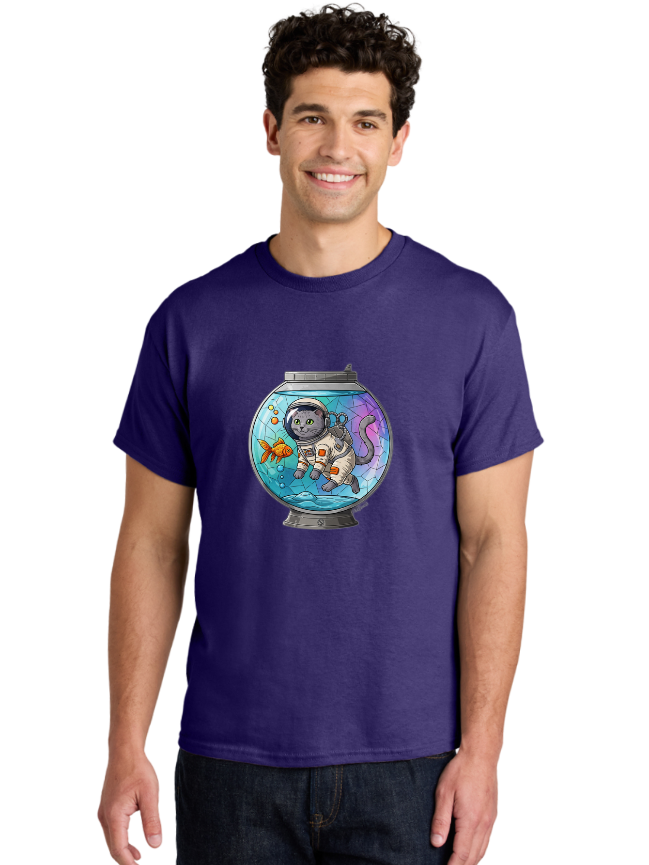 Astronaut-Cat-In-Fishbowl Men'S Graphic Tee, 100% Cotton, Comfortable Casual Summer Wear, Machine Washable, Vintage Camera, Old Camera, Antique Camera, Black Camera, Classic Photography, Photography Equipment, Nostalgic Device, Film Camera, Baj964