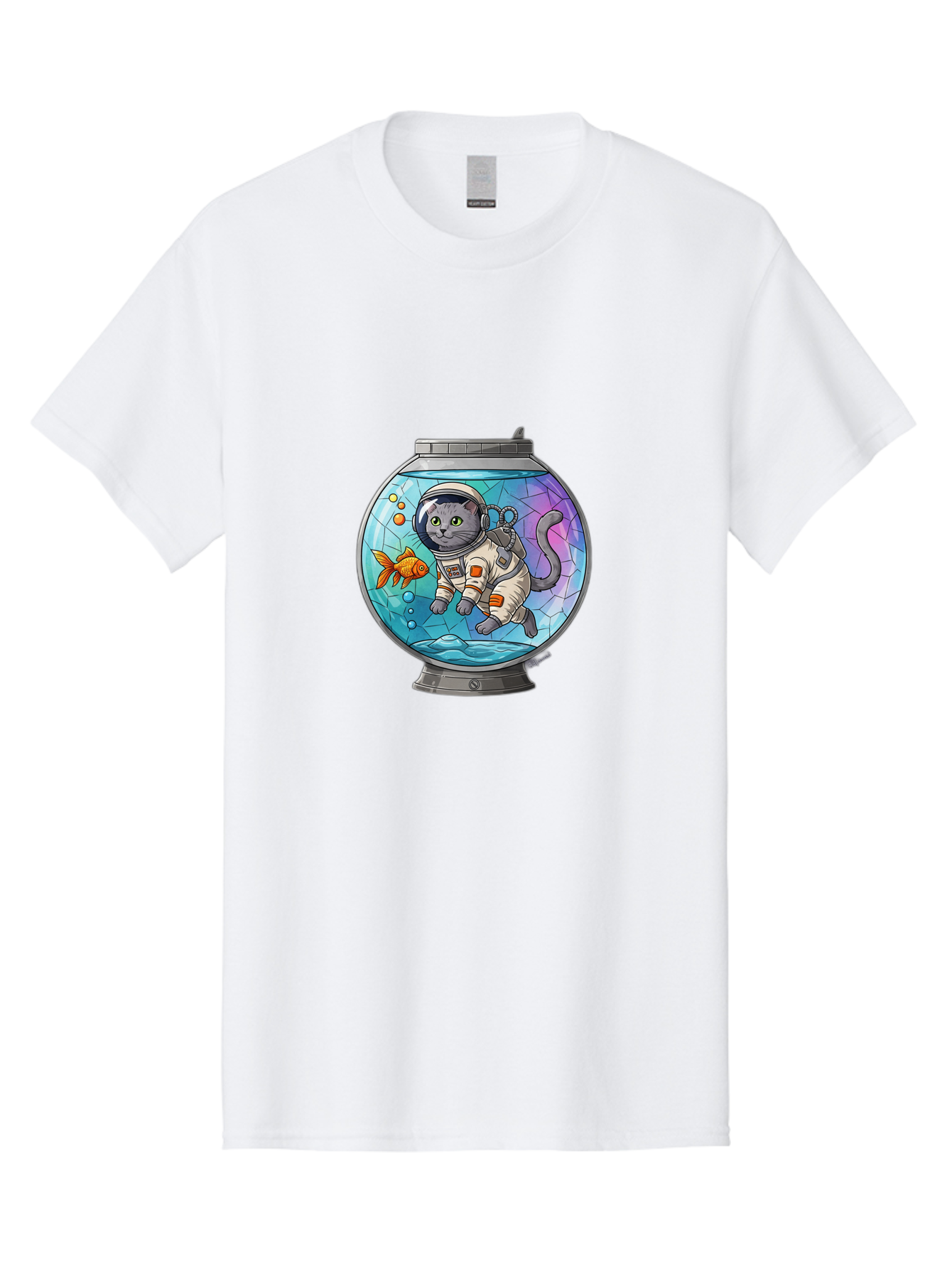 Astronaut-Cat-In-Fishbowl Men'S Graphic Tee, 100% Cotton, Comfortable Casual Summer Wear, Machine Washable, Vintage Camera, Old Camera, Antique Camera, Black Camera, Classic Photography, Photography Equipment, Nostalgic Device, Film Camera, Baj964