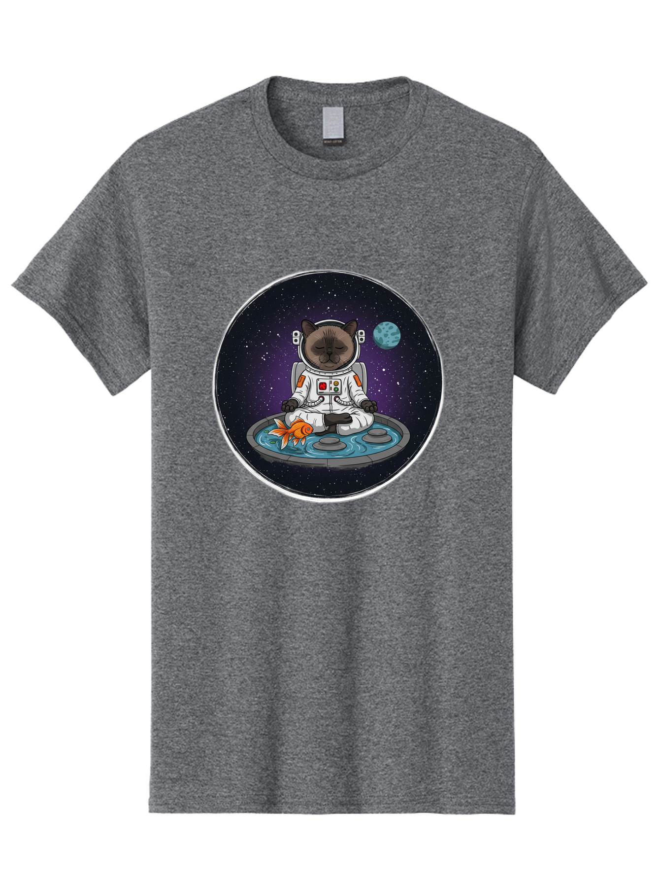 Astronaut-Cat-Meditating Men'S Graphic Tee, 100% Cotton, Comfortable Casual Summer Wear, Machine Washable, Vintage Camera, Old Camera, Antique Camera, Black Camera, Classic Photography, Photography Equipment, Nostalgic Device, Film Camera, Baj965