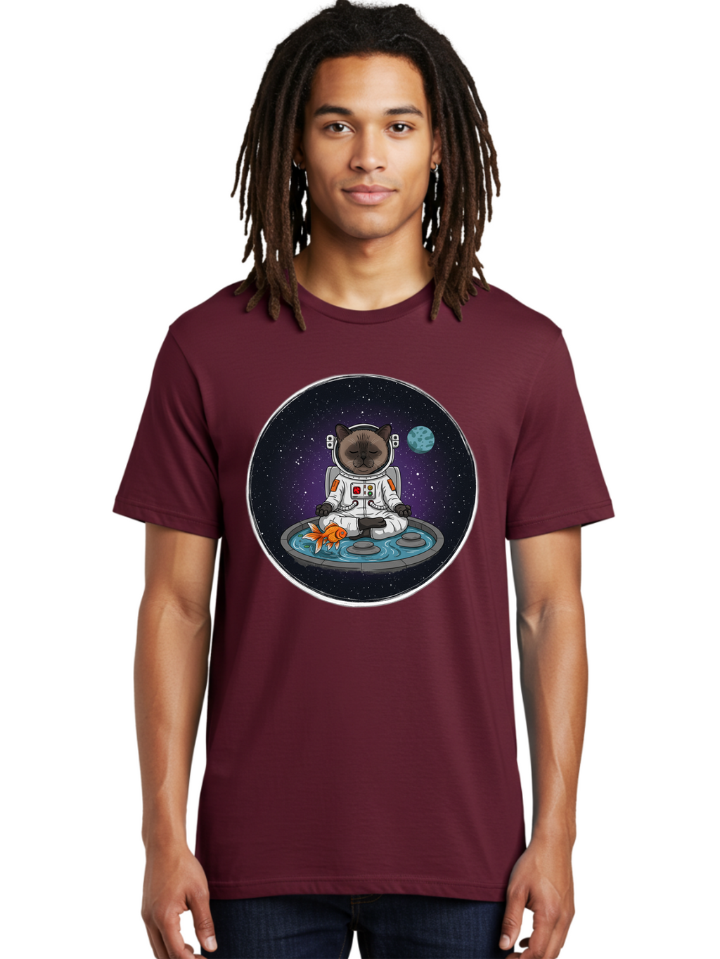 Astronaut-Cat-Meditating Men'S Graphic Tee, 100% Cotton, Comfortable Casual Summer Wear, Machine Washable, Vintage Camera, Old Camera, Antique Camera, Black Camera, Classic Photography, Photography Equipment, Nostalgic Device, Film Camera, Baj965