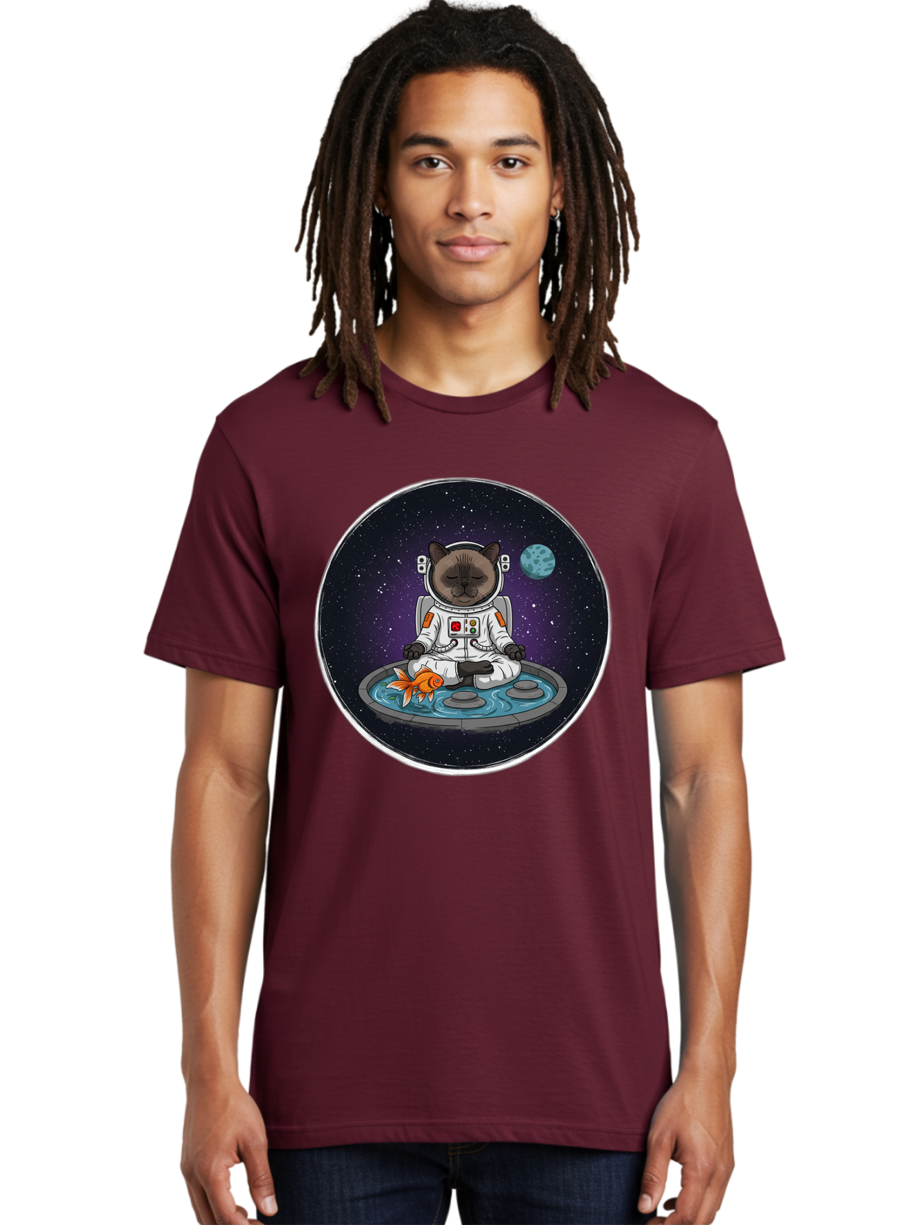 Astronaut-Cat-Meditating Men'S Graphic Tee, 100% Cotton, Comfortable Casual Summer Wear, Machine Washable, Vintage Camera, Old Camera, Antique Camera, Black Camera, Classic Photography, Photography Equipment, Nostalgic Device, Film Camera, Baj965