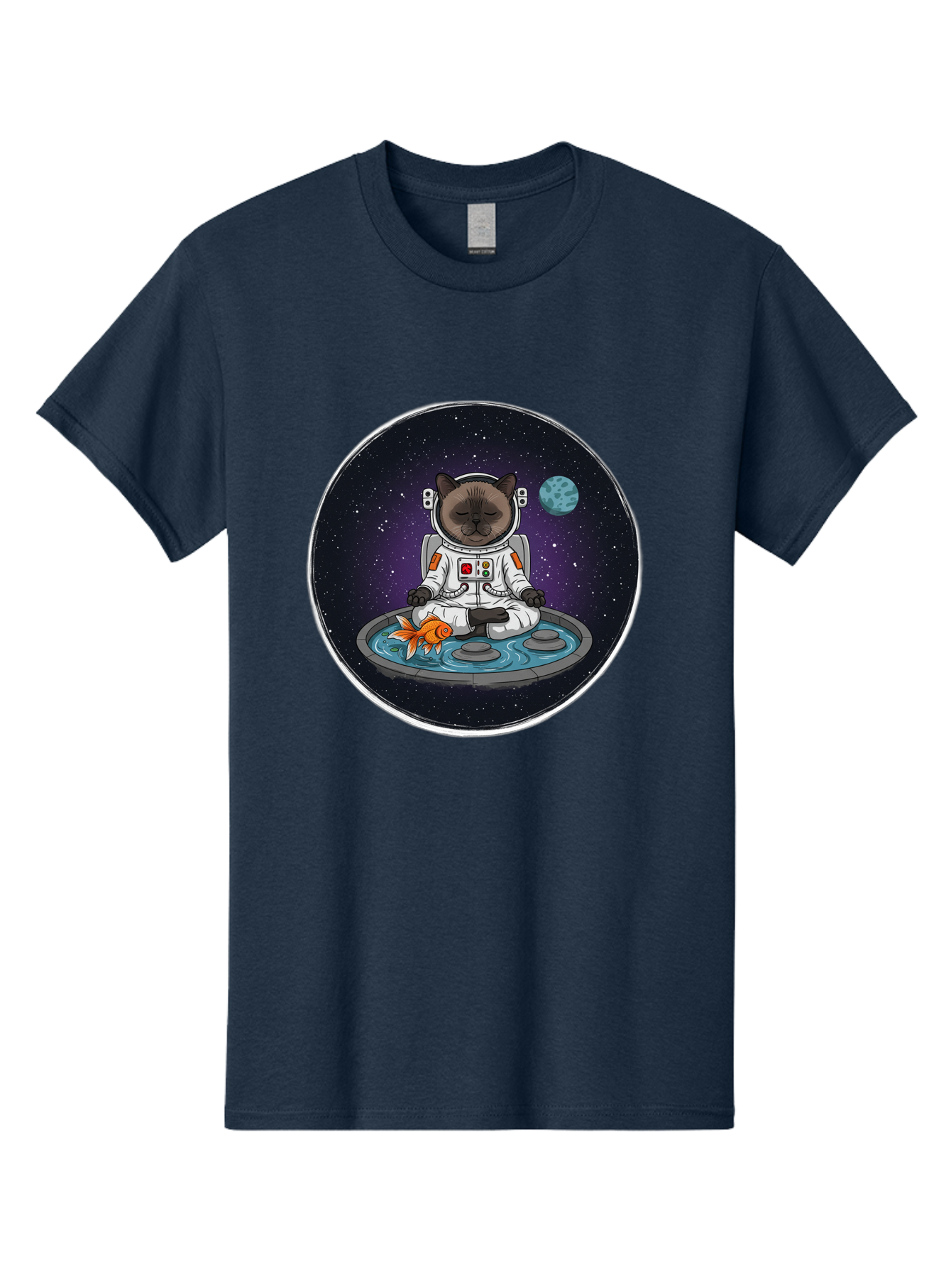Astronaut-Cat-Meditating Men'S Graphic Tee, 100% Cotton, Comfortable Casual Summer Wear, Machine Washable, Vintage Camera, Old Camera, Antique Camera, Black Camera, Classic Photography, Photography Equipment, Nostalgic Device, Film Camera, Baj965