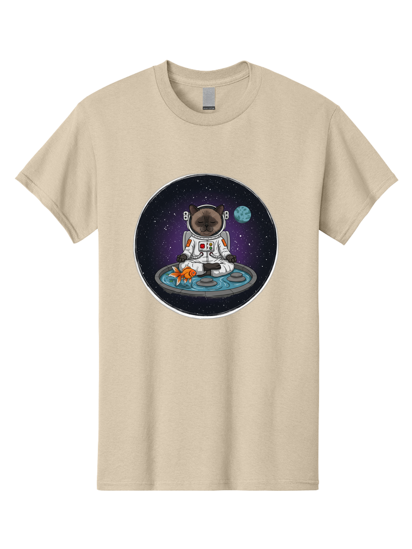 Astronaut-Cat-Meditating Men'S Graphic Tee, 100% Cotton, Comfortable Casual Summer Wear, Machine Washable, Vintage Camera, Old Camera, Antique Camera, Black Camera, Classic Photography, Photography Equipment, Nostalgic Device, Film Camera, Baj965