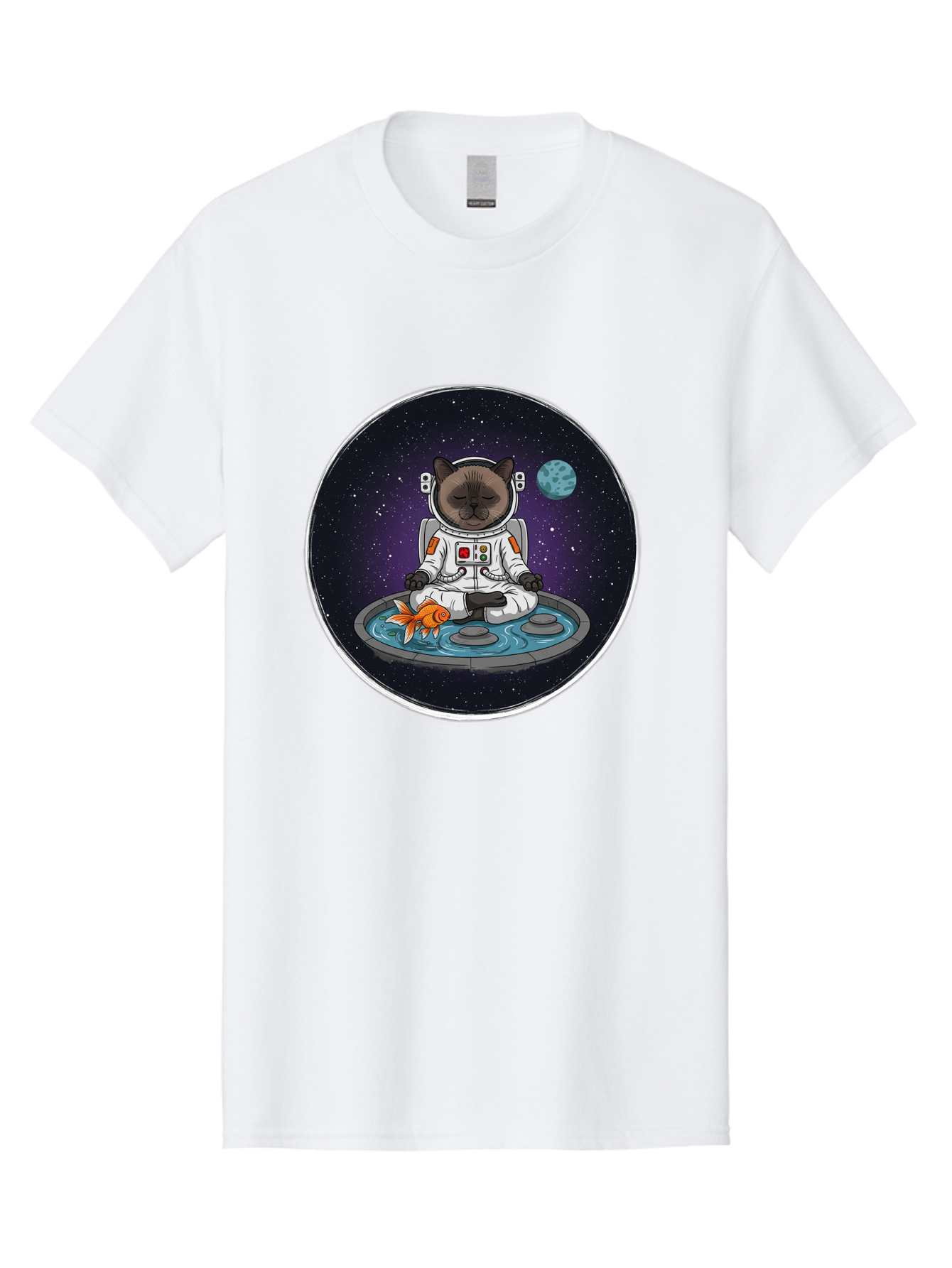 Astronaut-Cat-Meditating Men'S Graphic Tee, 100% Cotton, Comfortable Casual Summer Wear, Machine Washable, Vintage Camera, Old Camera, Antique Camera, Black Camera, Classic Photography, Photography Equipment, Nostalgic Device, Film Camera, Baj965