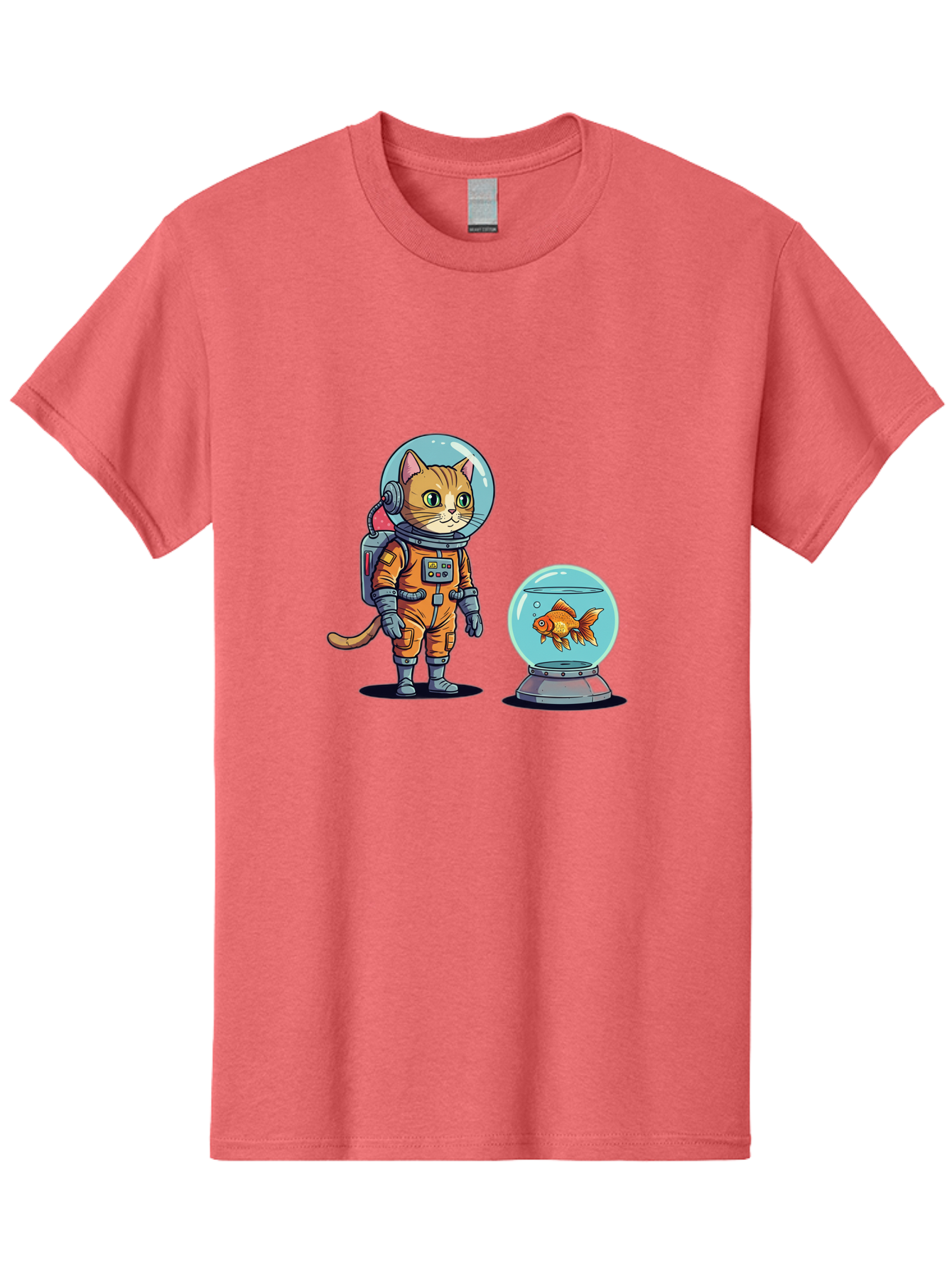 Astronaut-Cat-With-Goldfish Men'S Graphic Tee, 100% Cotton, Comfortable Casual Summer Wear, Machine Washable, Vintage Camera, Old Camera, Antique Camera, Black Camera, Classic Photography, Photography Equipment, Nostalgic Device, Film Camera, Baj966
