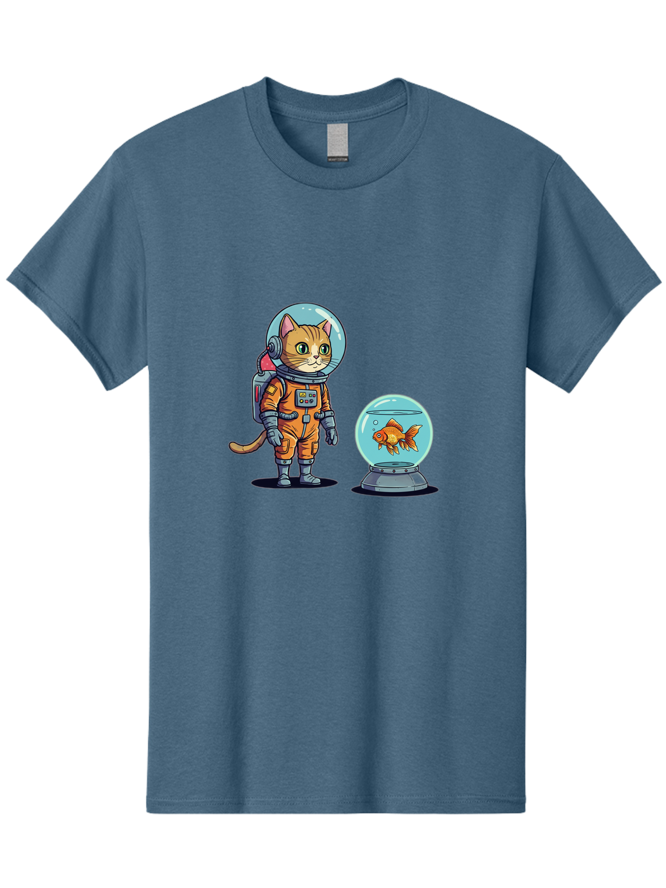 Astronaut-Cat-With-Goldfish Men'S Graphic Tee, 100% Cotton, Comfortable Casual Summer Wear, Machine Washable, Vintage Camera, Old Camera, Antique Camera, Black Camera, Classic Photography, Photography Equipment, Nostalgic Device, Film Camera, Baj966