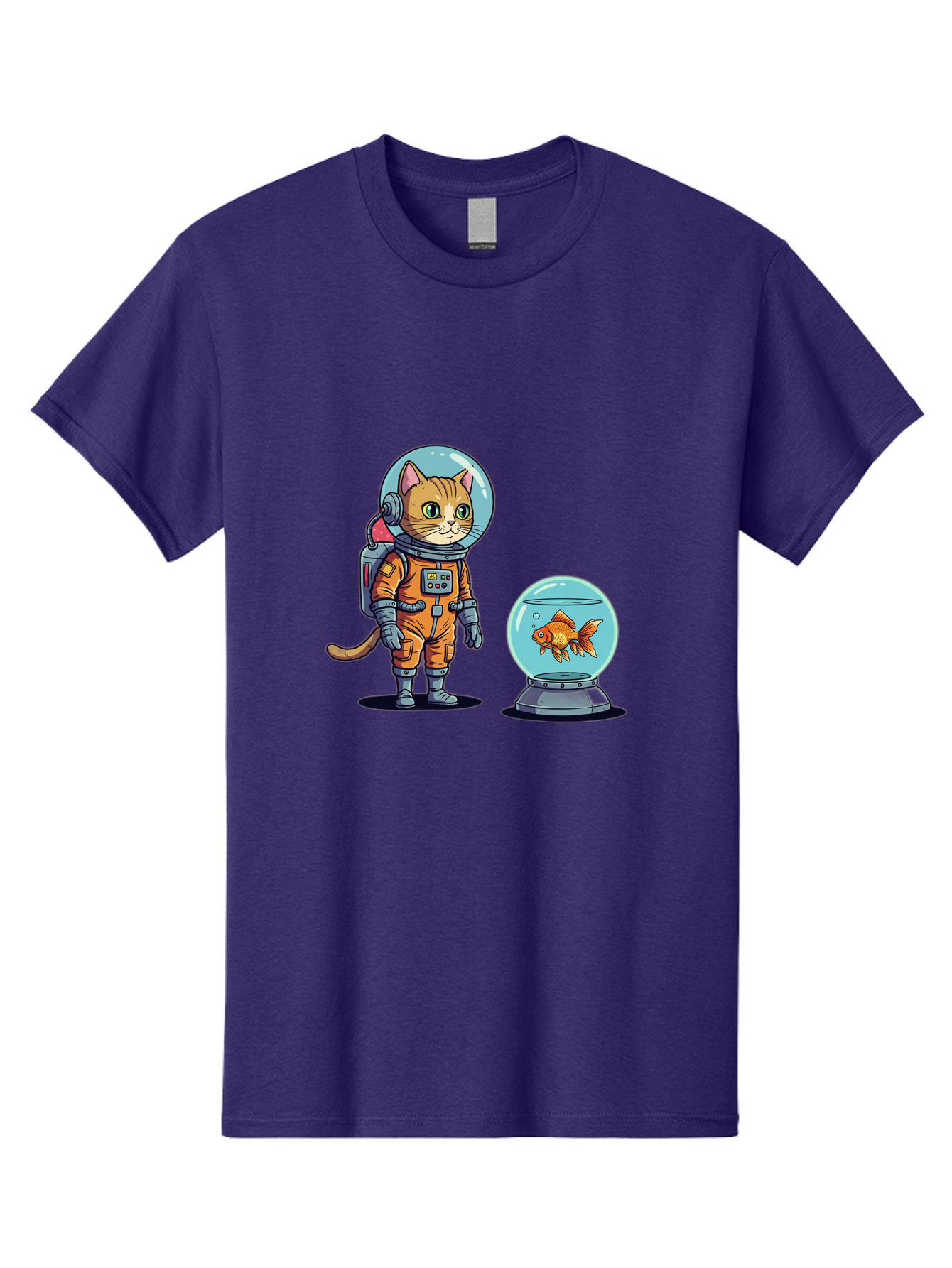 Astronaut-Cat-With-Goldfish Men'S Graphic Tee, 100% Cotton, Comfortable Casual Summer Wear, Machine Washable, Vintage Camera, Old Camera, Antique Camera, Black Camera, Classic Photography, Photography Equipment, Nostalgic Device, Film Camera, Baj966