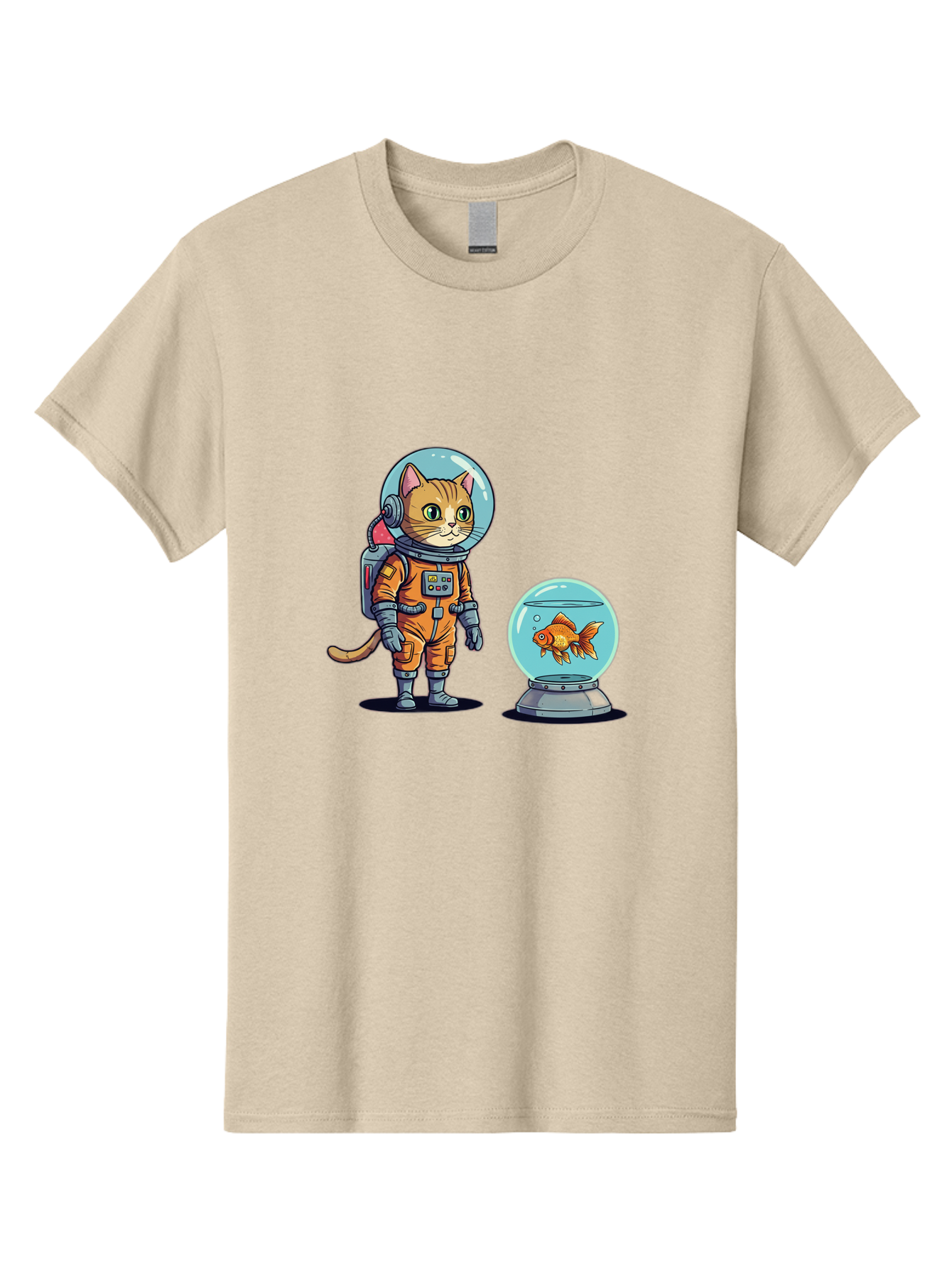 Astronaut-Cat-With-Goldfish Men'S Graphic Tee, 100% Cotton, Comfortable Casual Summer Wear, Machine Washable, Vintage Camera, Old Camera, Antique Camera, Black Camera, Classic Photography, Photography Equipment, Nostalgic Device, Film Camera, Baj966