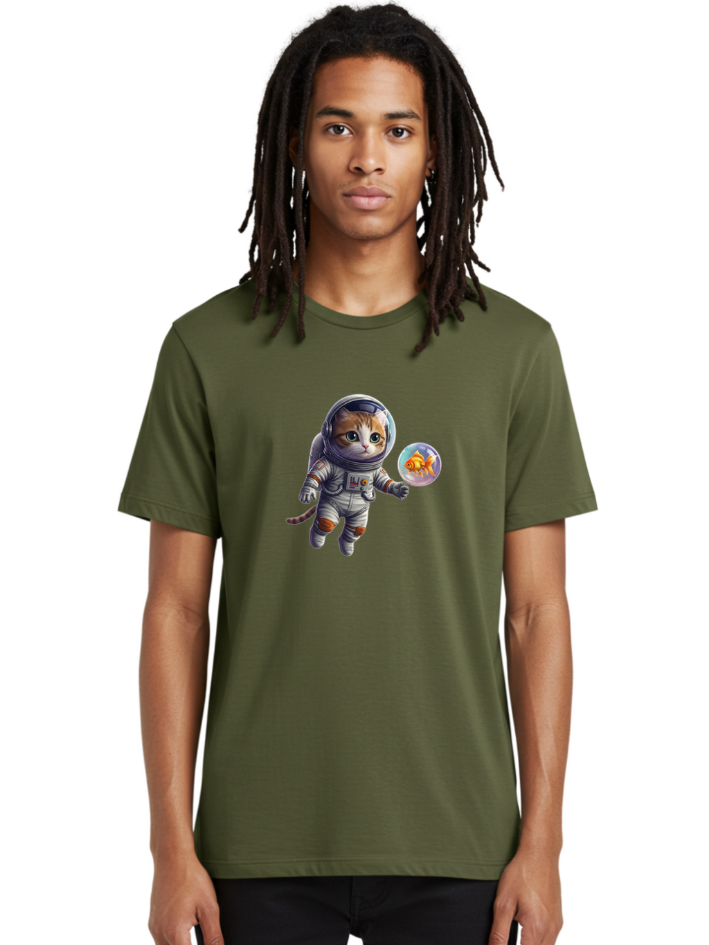 Astronaut-Cat Men'S Graphic Tee, 100% Cotton, Comfortable Casual Summer Wear, Machine Washable, Vintage Camera, Old Camera, Antique Camera, Black Camera, Classic Photography, Photography Equipment, Nostalgic Device, Film Camera, Camera Art Baj967