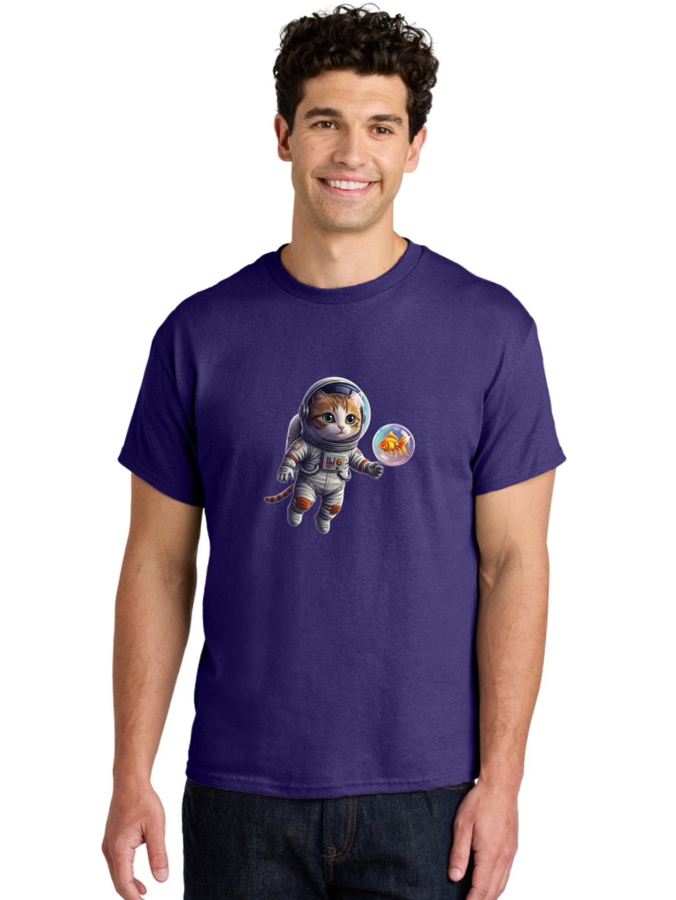 Astronaut-Cat Men'S Graphic Tee, 100% Cotton, Comfortable Casual Summer Wear, Machine Washable, Vintage Camera, Old Camera, Antique Camera, Black Camera, Classic Photography, Photography Equipment, Nostalgic Device, Film Camera, Camera Art Baj967