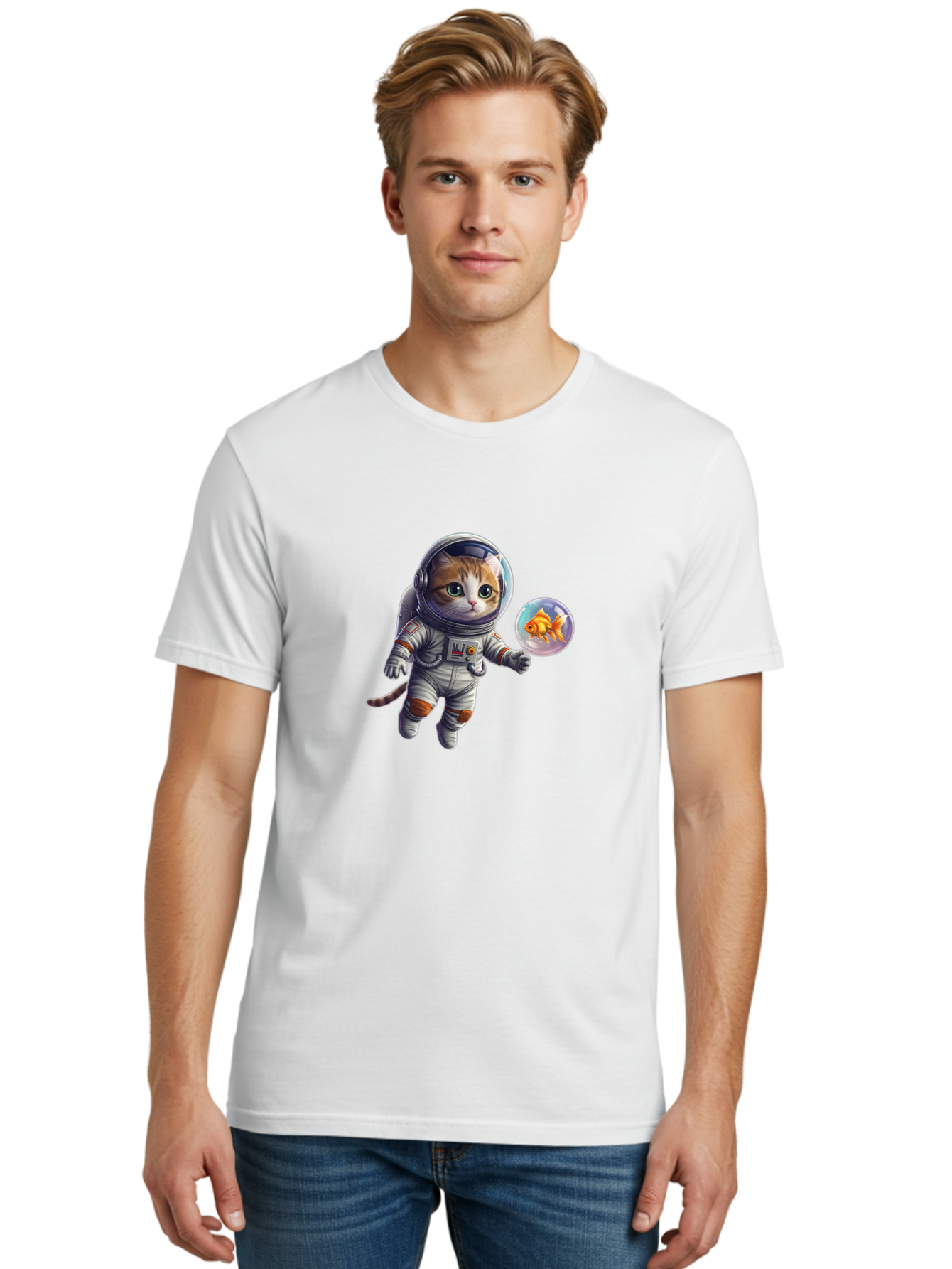Astronaut-Cat Men'S Graphic Tee, 100% Cotton, Comfortable Casual Summer Wear, Machine Washable, Vintage Camera, Old Camera, Antique Camera, Black Camera, Classic Photography, Photography Equipment, Nostalgic Device, Film Camera, Camera Art Baj967