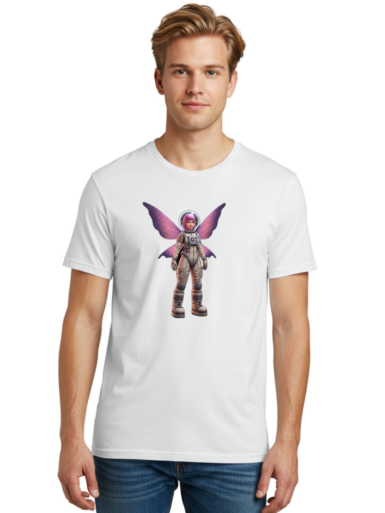 Astronaut-Fairy Men'S Graphic Tee, 100% Cotton, Comfortable Casual Summer Wear, Machine Washable, Vintage Camera, Old Camera, Antique Camera, Black Camera, Classic Photography, Photography Equipment, Nostalgic Device, Film Camera, Camera Art Baj968