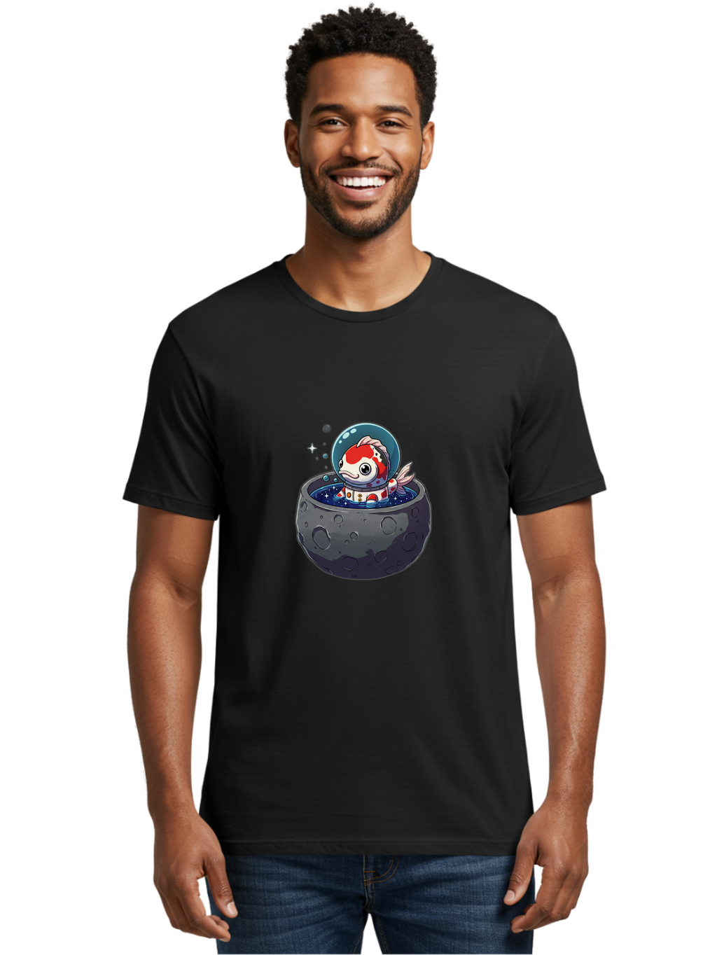 Astronaut-Koi-Fish Men'S Graphic Tee, 100% Cotton, Comfortable Casual Summer Wear, Machine Washable, Vintage Camera, Old Camera, Antique Camera, Black Camera, Classic Photography, Photography Equipment, Nostalgic Device, Film Camera, Baj969