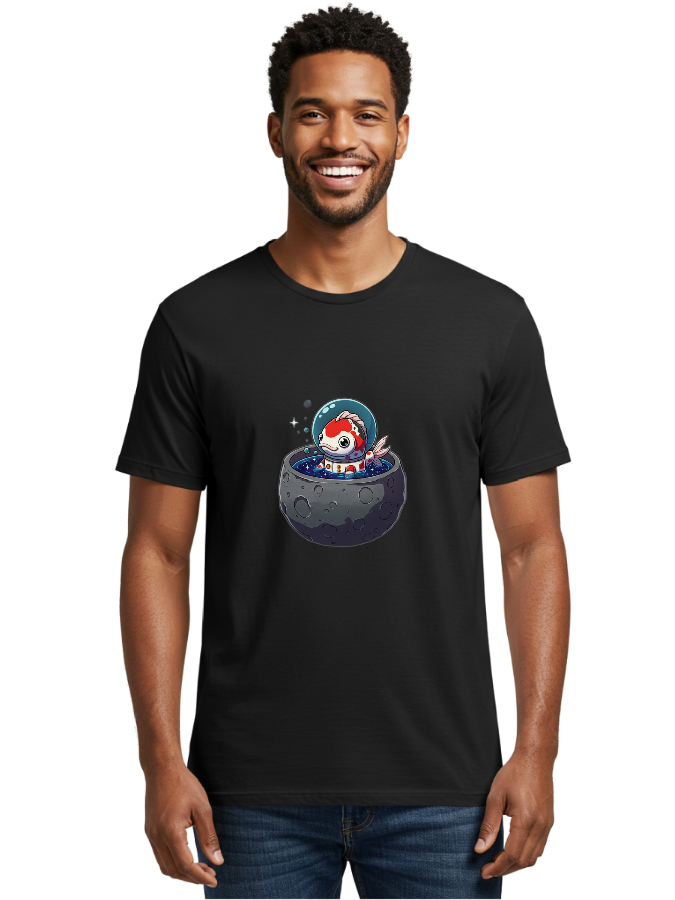 Astronaut-Koi-Fish Men'S Graphic Tee, 100% Cotton, Comfortable Casual Summer Wear, Machine Washable, Vintage Camera, Old Camera, Antique Camera, Black Camera, Classic Photography, Photography Equipment, Nostalgic Device, Film Camera, Baj969