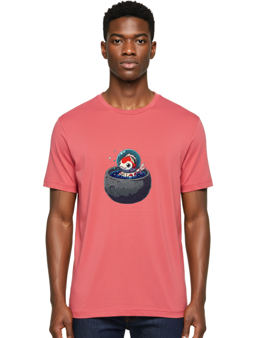 Astronaut-Koi-Fish Men'S Graphic Tee, 100% Cotton, Comfortable Casual Summer Wear, Machine Washable, Vintage Camera, Old Camera, Antique Camera, Black Camera, Classic Photography, Photography Equipment, Nostalgic Device, Film Camera, Baj969