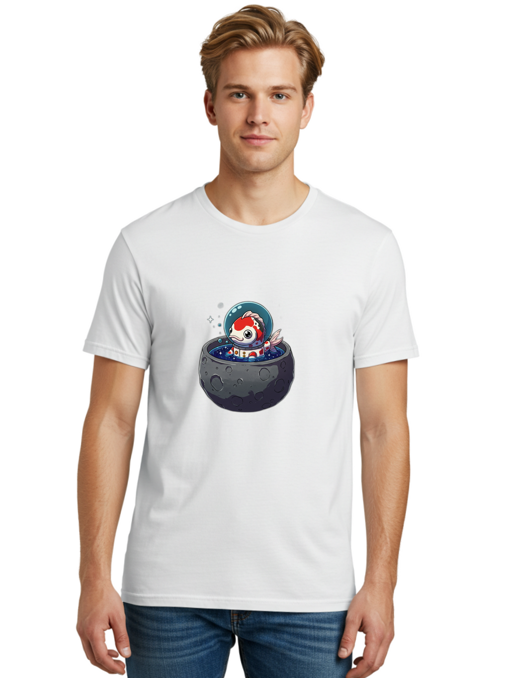 Astronaut-Koi-Fish Men'S Graphic Tee, 100% Cotton, Comfortable Casual Summer Wear, Machine Washable, Vintage Camera, Old Camera, Antique Camera, Black Camera, Classic Photography, Photography Equipment, Nostalgic Device, Film Camera, Baj969