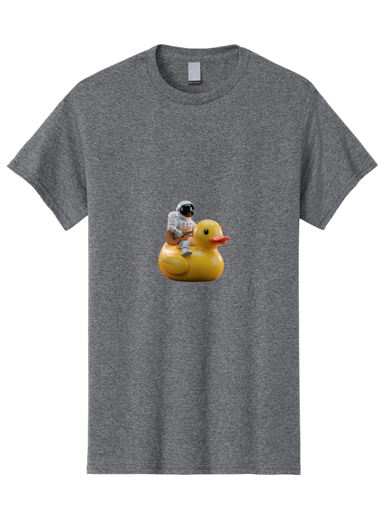 Astronaut-On-Duck-2 Men'S Graphic Tee, 100% Cotton, Comfortable Casual Summer Wear, Machine Washable, Vintage Camera, Old Camera, Antique Camera, Black Camera, Classic Photography, Photography Equipment, Nostalgic Device, Film Camera, Baj971