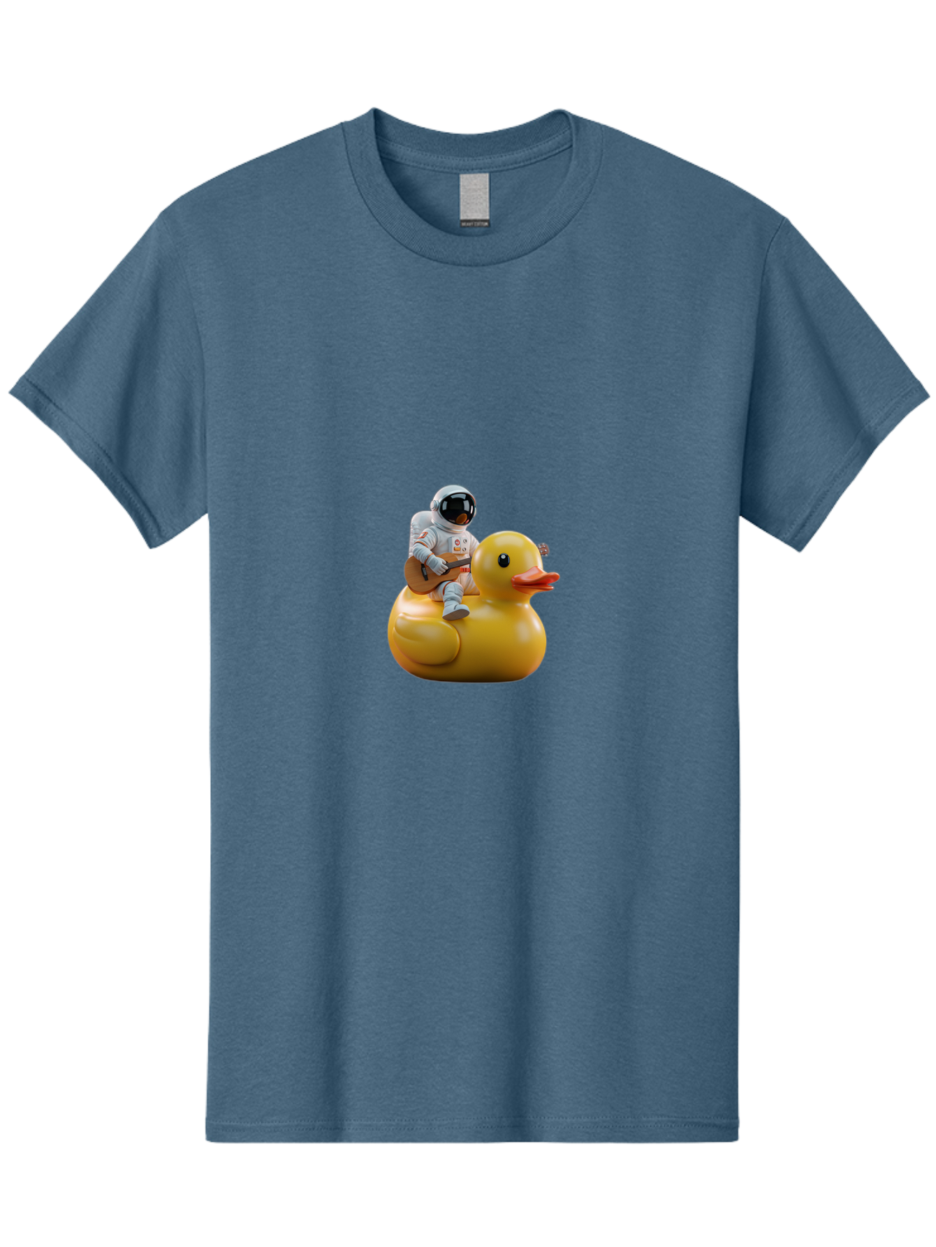 Astronaut-On-Duck-2 Men'S Graphic Tee, 100% Cotton, Comfortable Casual Summer Wear, Machine Washable, Vintage Camera, Old Camera, Antique Camera, Black Camera, Classic Photography, Photography Equipment, Nostalgic Device, Film Camera, Baj971