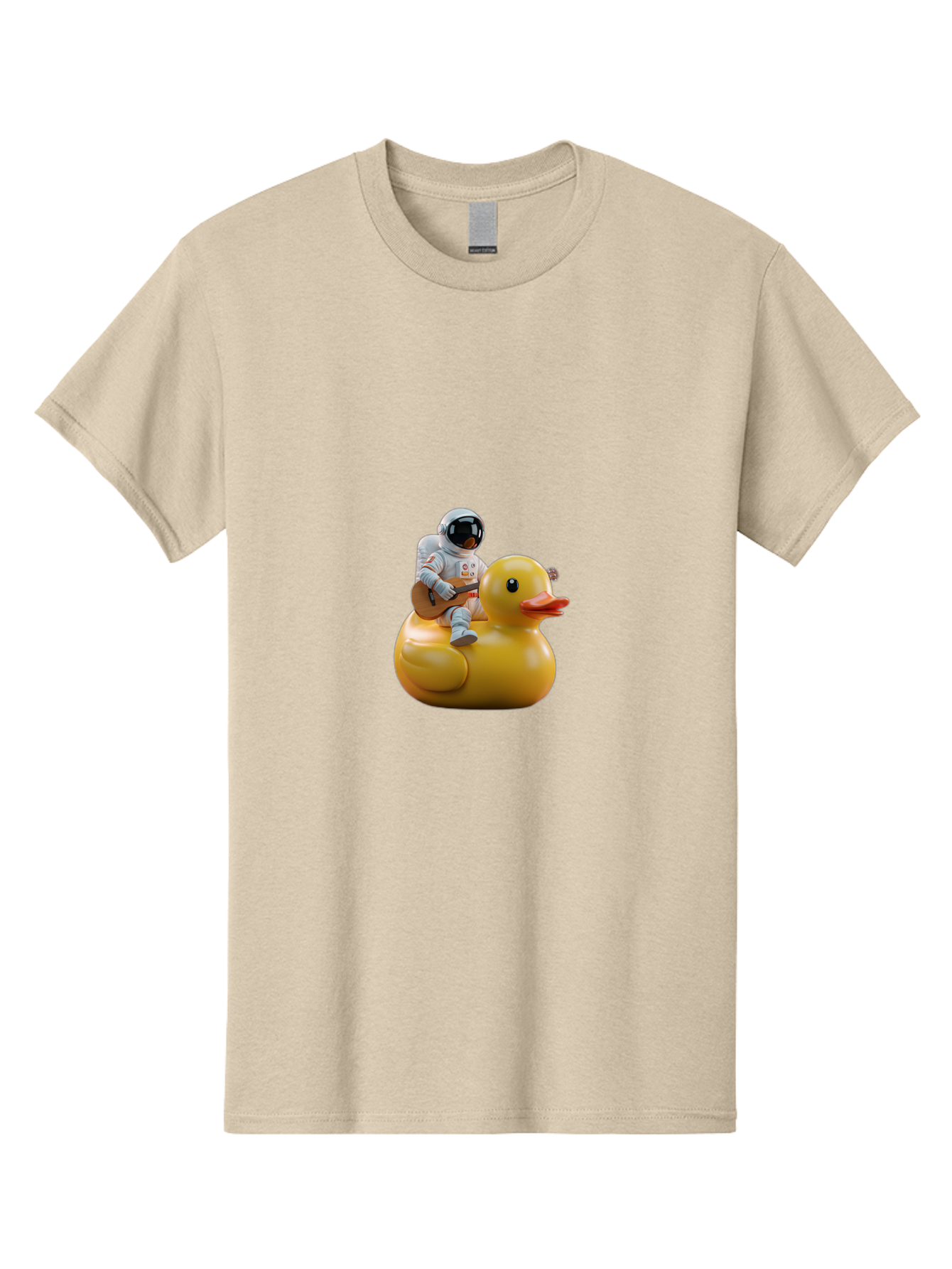 Astronaut-On-Duck-2 Men'S Graphic Tee, 100% Cotton, Comfortable Casual Summer Wear, Machine Washable, Vintage Camera, Old Camera, Antique Camera, Black Camera, Classic Photography, Photography Equipment, Nostalgic Device, Film Camera, Baj971