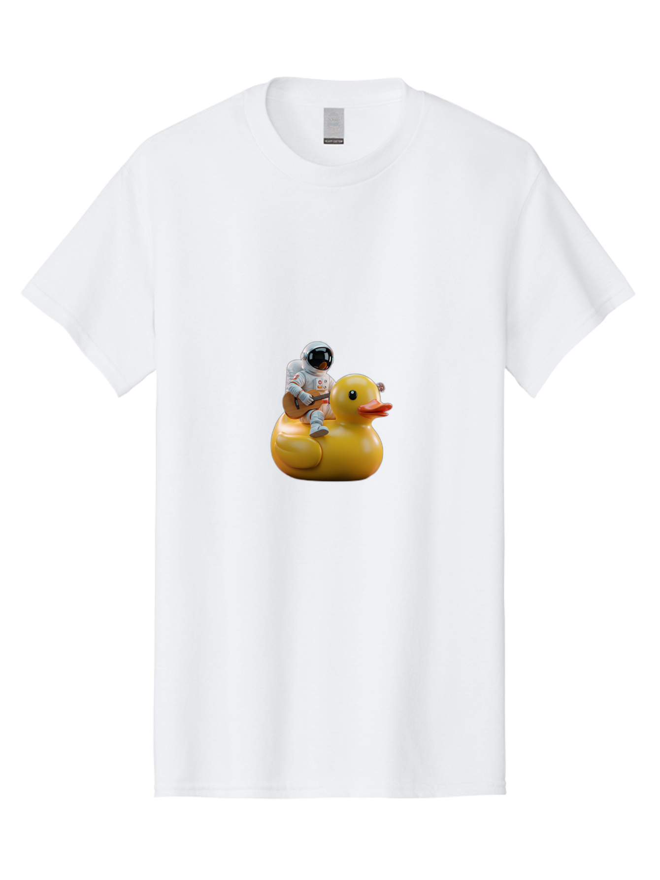 Astronaut-On-Duck-2 Men'S Graphic Tee, 100% Cotton, Comfortable Casual Summer Wear, Machine Washable, Vintage Camera, Old Camera, Antique Camera, Black Camera, Classic Photography, Photography Equipment, Nostalgic Device, Film Camera, Baj971