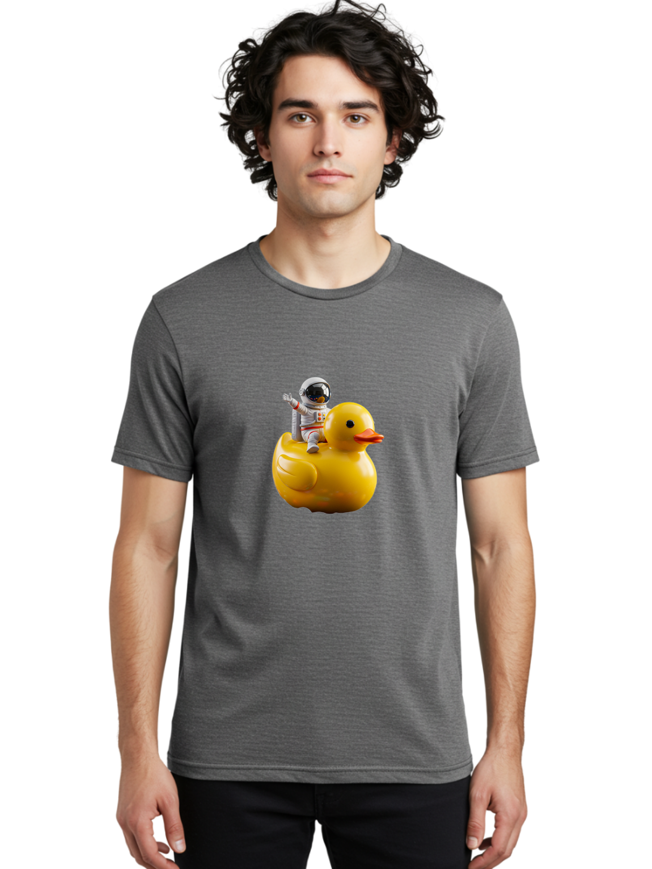 Astronaut-On-Duck Men'S Graphic Tee, 100% Cotton, Comfortable Casual Summer Wear, Machine Washable, Vintage Camera, Old Camera, Antique Camera, Black Camera, Classic Photography, Photography Equipment, Nostalgic Device, Film Camera, Camera Art Baj972