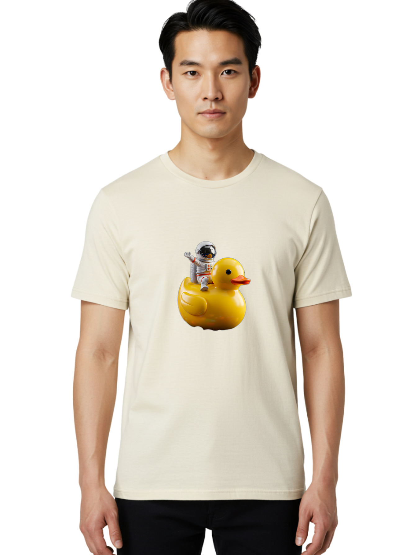 Astronaut-On-Duck Men'S Graphic Tee, 100% Cotton, Comfortable Casual Summer Wear, Machine Washable, Vintage Camera, Old Camera, Antique Camera, Black Camera, Classic Photography, Photography Equipment, Nostalgic Device, Film Camera, Camera Art Baj972